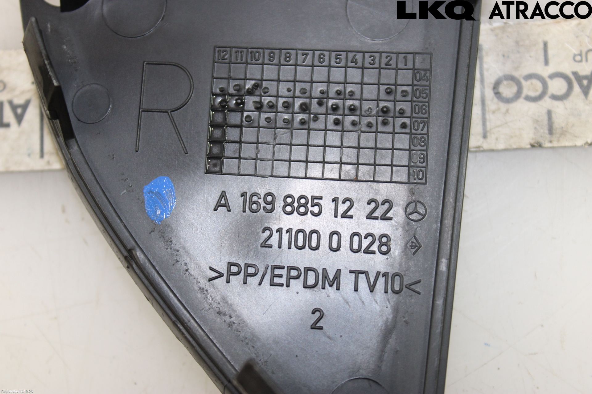 Mercedes-Benz MB B-KLASS (W245) 05-12 Frontlykt Kurve-Tåkelys Ramme