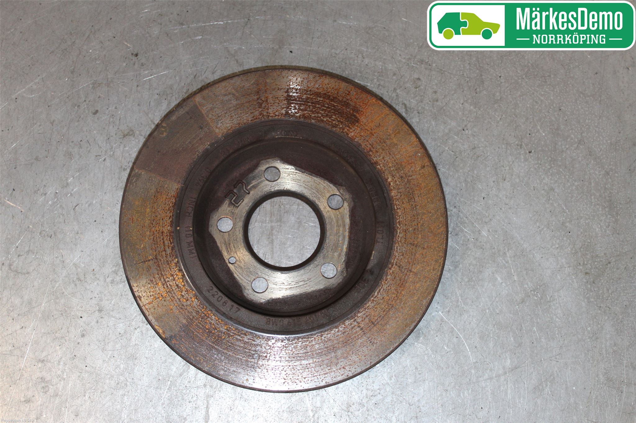 Audi A4/S4 B9 16-19 Bremseskive Bak