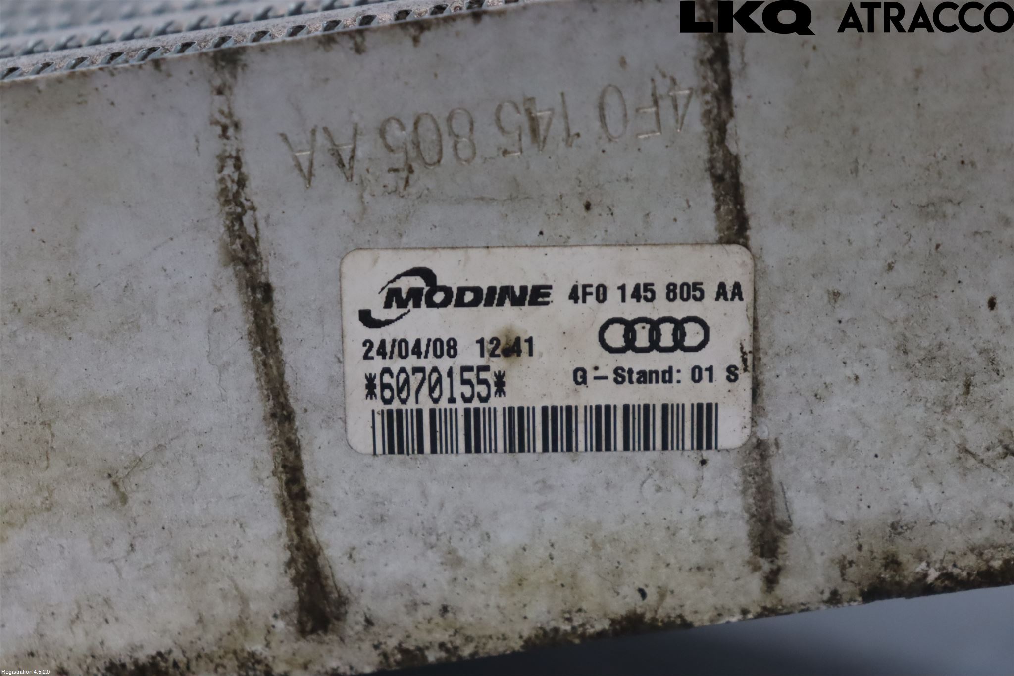 Audi A6/S6     05-11 Intercooler Radiator