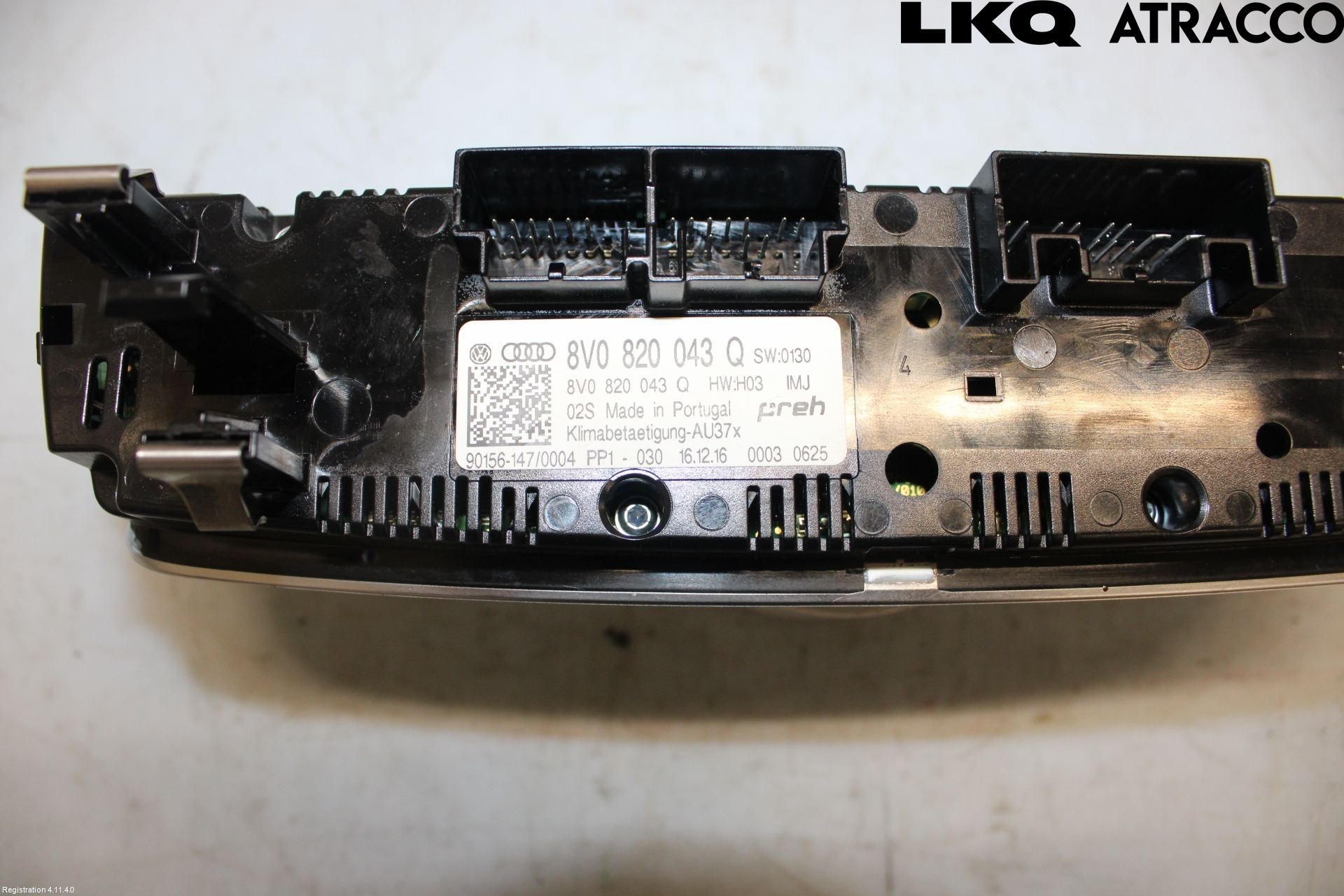 Audi A3/S3 8V 13-20 Varmeapparat Panel(Regulering)