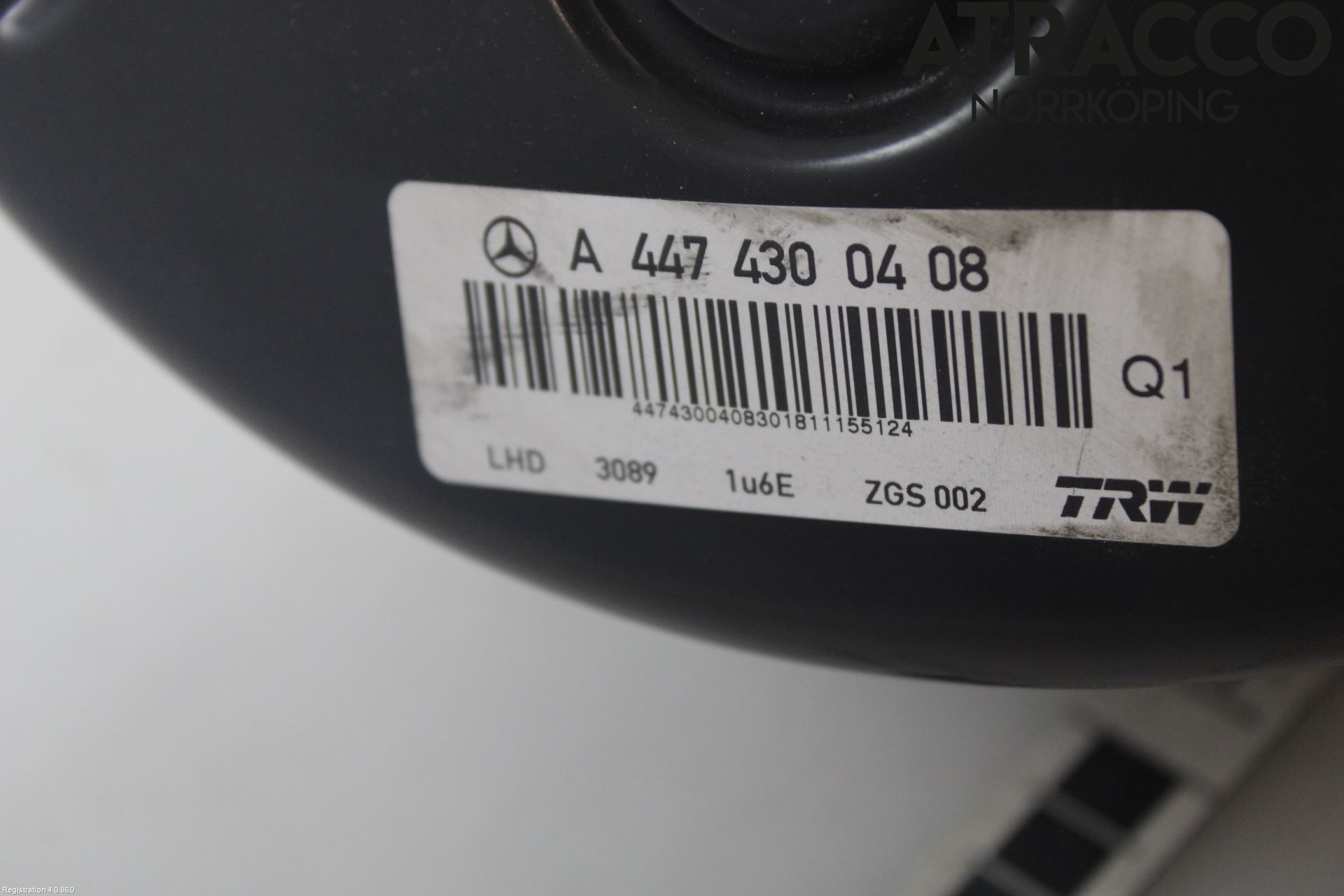 Mercedes-Benz MB VITO/V-KLASS (W640,W447,W448) 14- Bremseservo