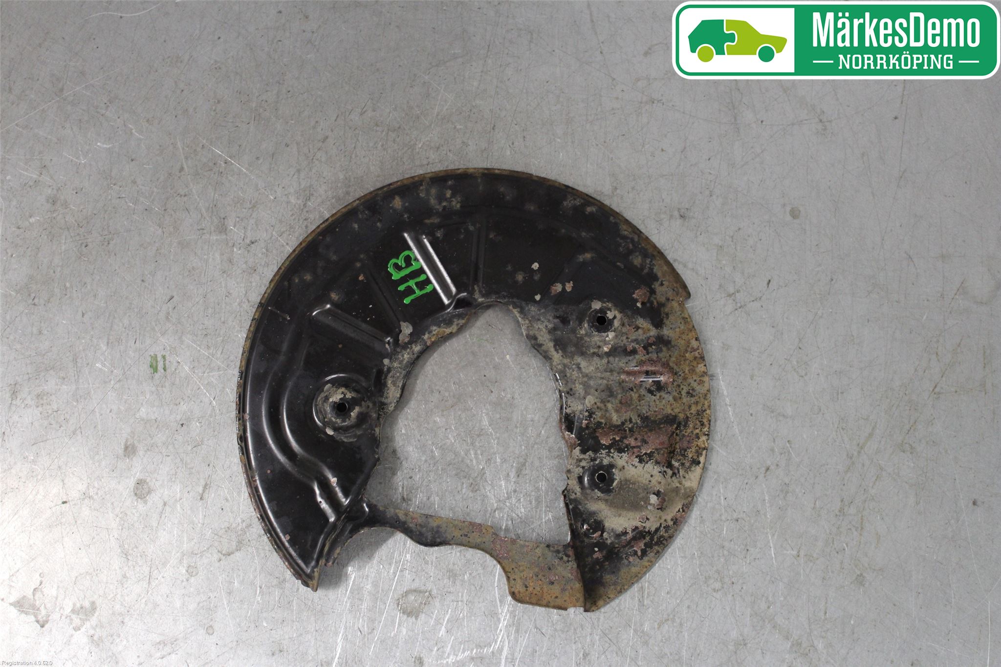 Skoda SUPERB 16-24 Bremseskjold Bak