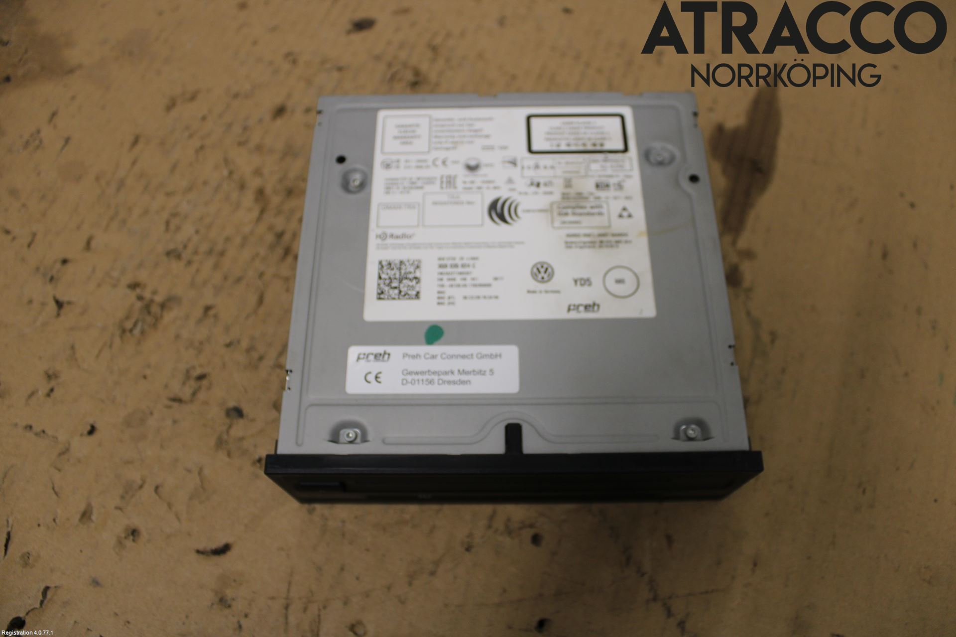 Volkswagen VW GOLF / E-GOLF VII 13-20 Stereo Radio Med Cd