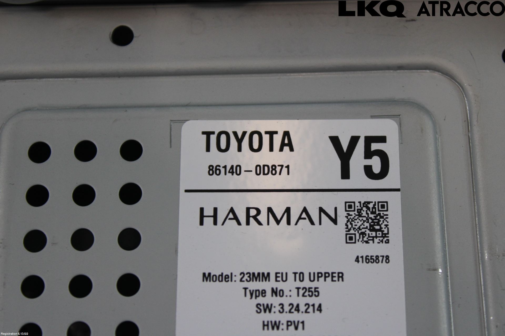Toyota YARIS XP21 20- Multifunktionsdisplay