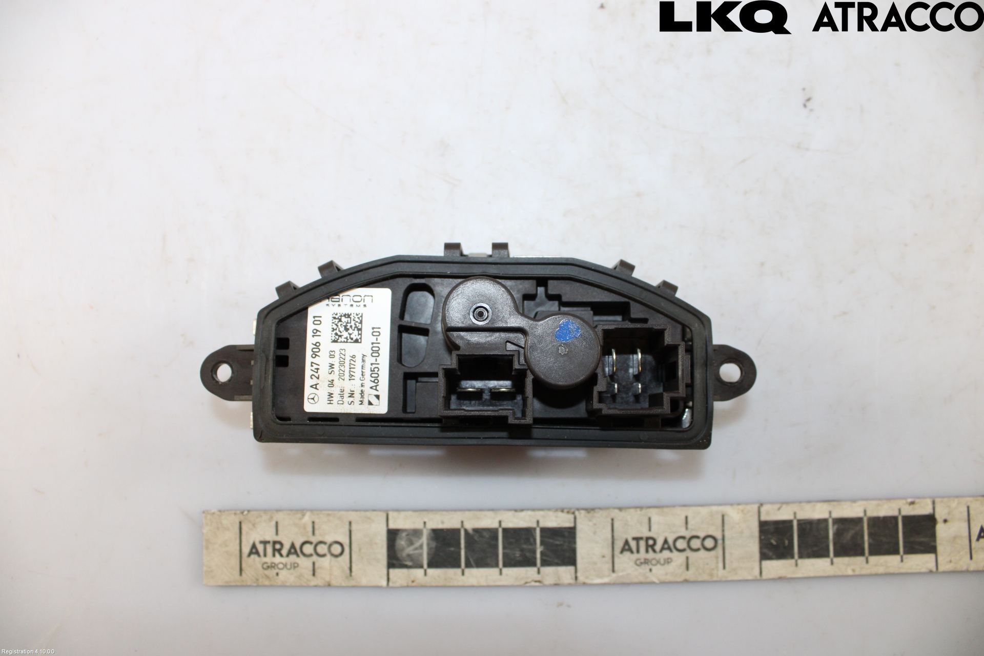 Mercedes-Benz MB EQA (H243) 21- Varmeapparat Viftemotstand