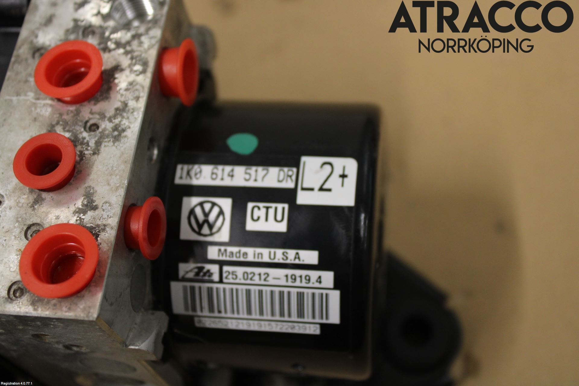 Volkswagen VW GOLF VI 09-13 Abs Hydraulikkaggregat