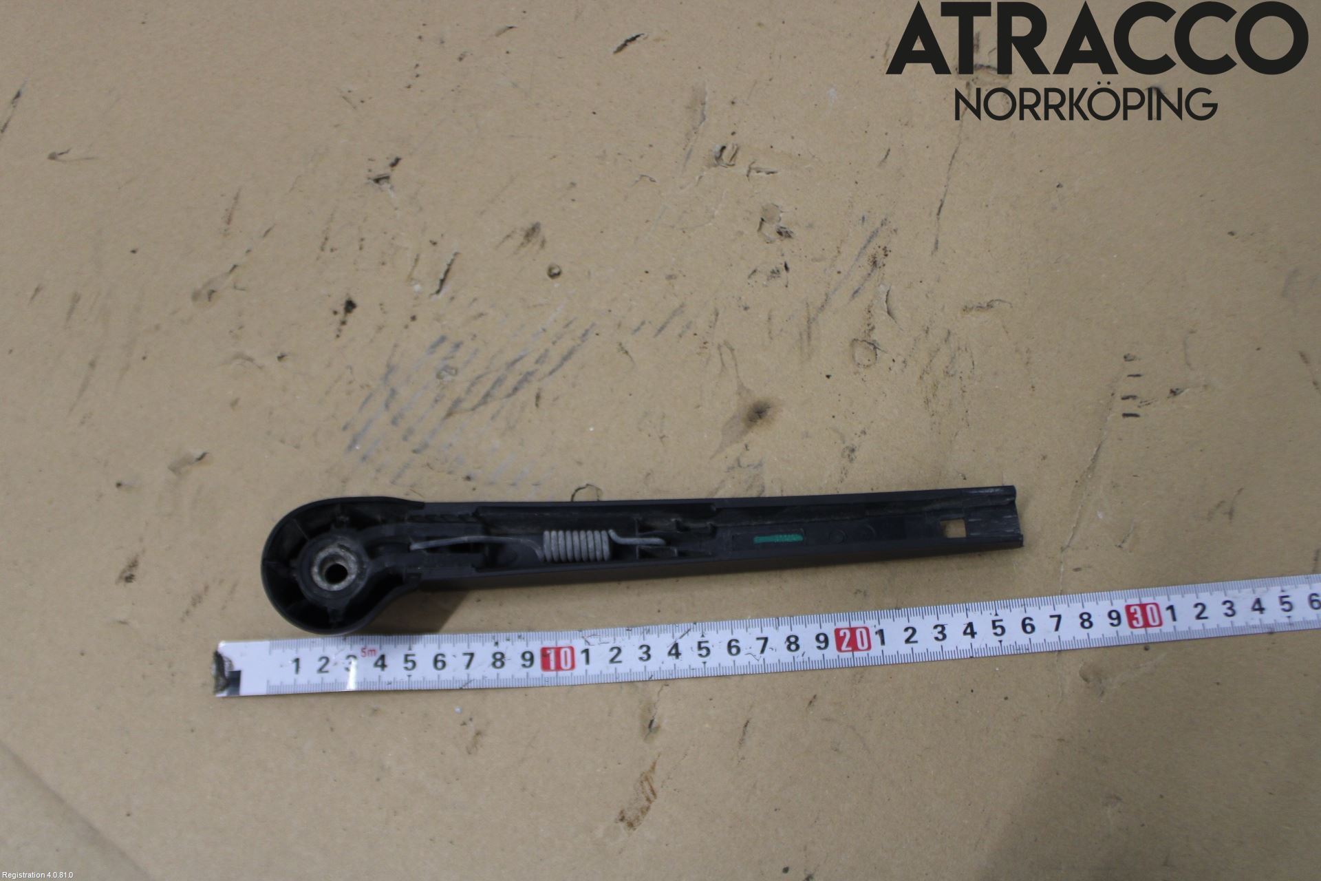 Volkswagen VW GOLF / E-GOLF VII 13-20 Viskerarm Bakrute