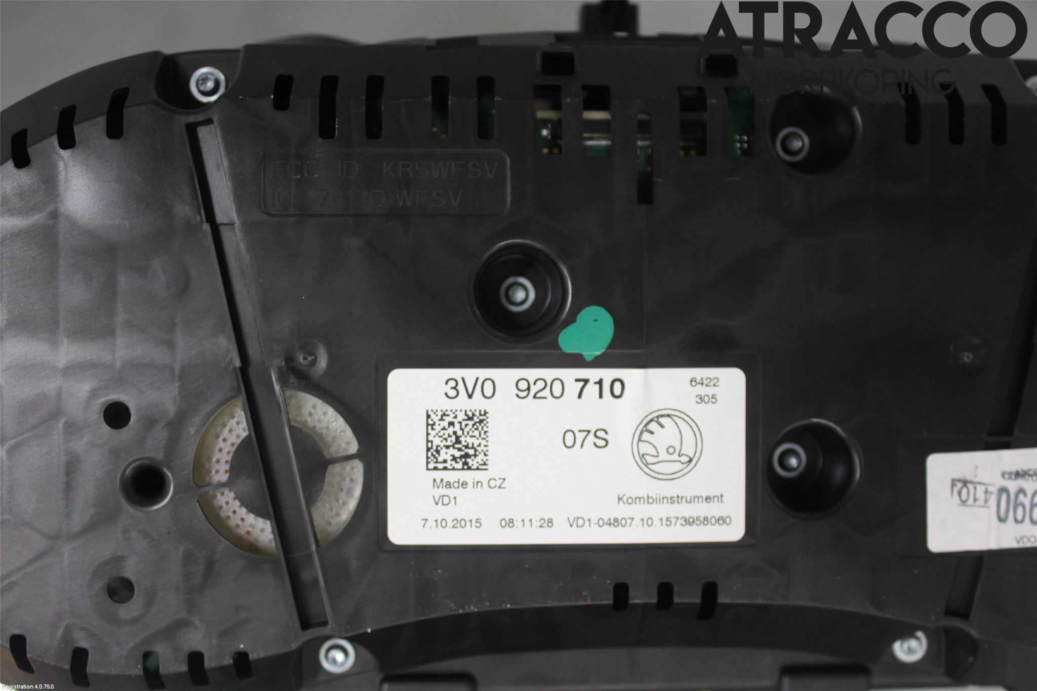 Skoda SUPERB 09-15 Instr Kombinert