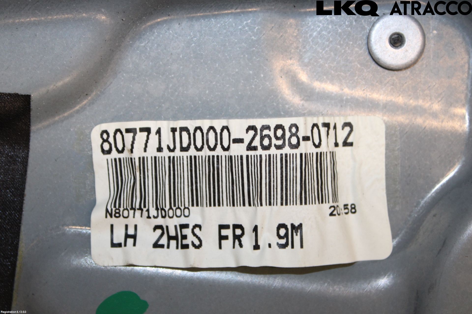 Nissan QASHQAI+2  10-14 Vindusheis El Komp