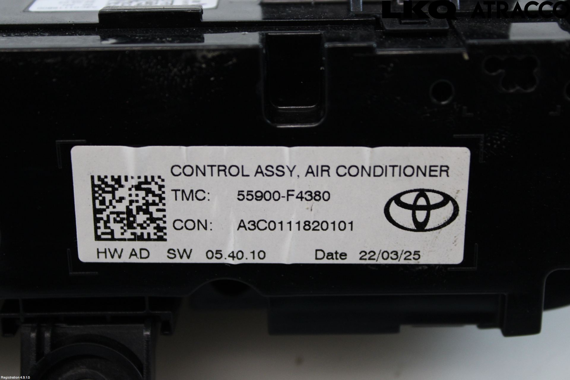 Toyota C-HR 16-23 Varmeapparat Panel(Regulering)