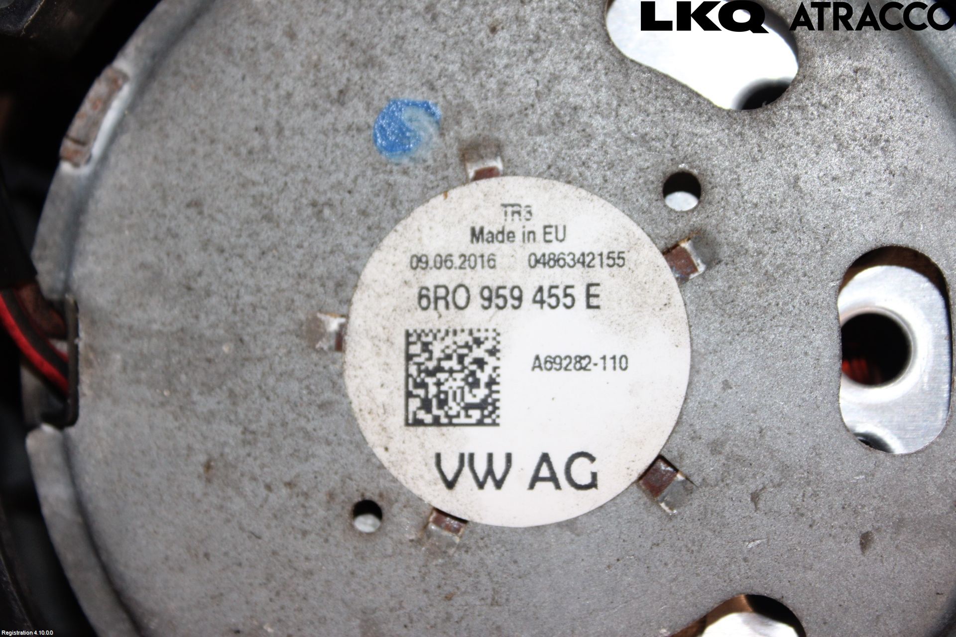 Volkswagen VW POLO 10-17 Kjølevifte Elektrisk