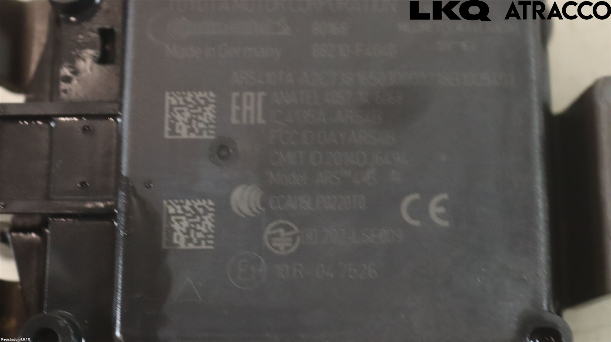 Toyota C-HR 16-23 Sensor Kollisjonsbeskyttelse