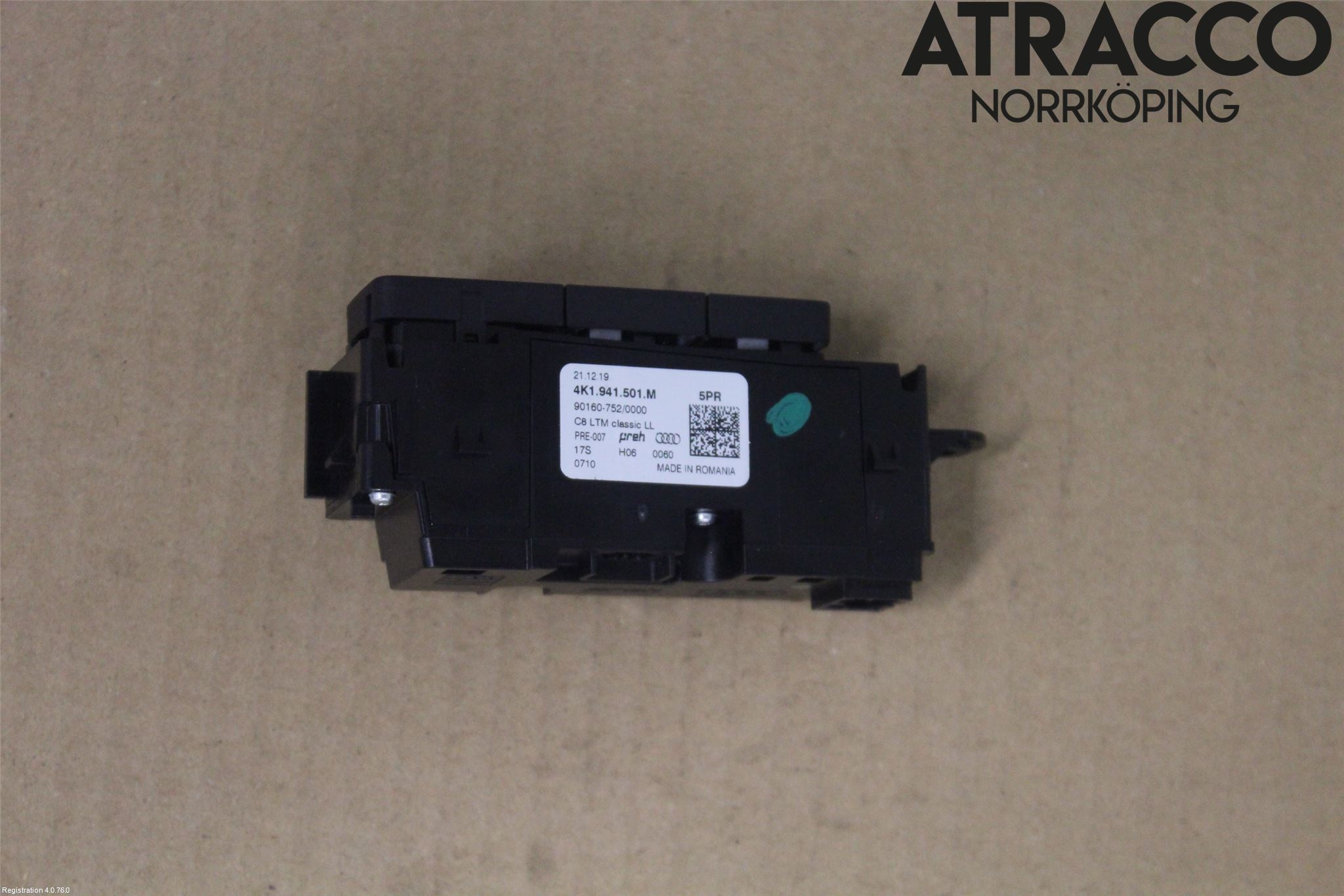 Audi A6 F2/C8 19- Bryter Hovedlys
