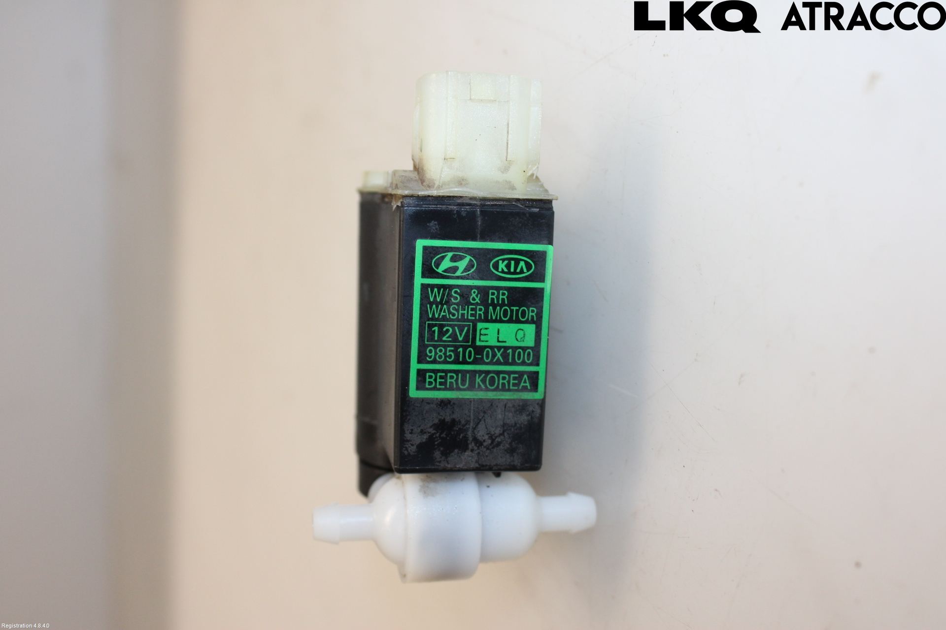Hyundai i10 PA 08-13 Spylerpumpe Frontrute