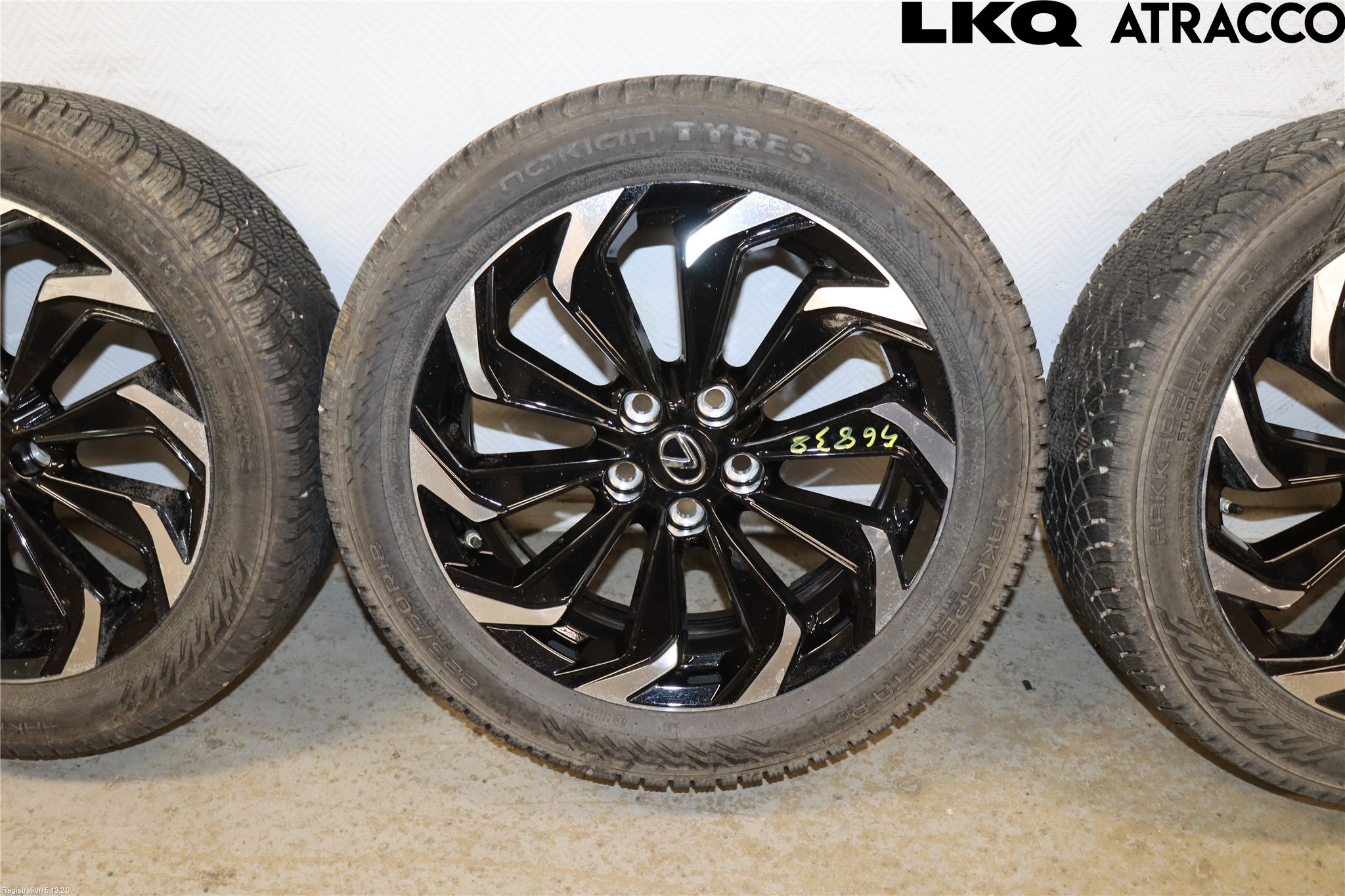 Lexus UX/300e 19- Dekk Vinter På Alu Felg 4Stk