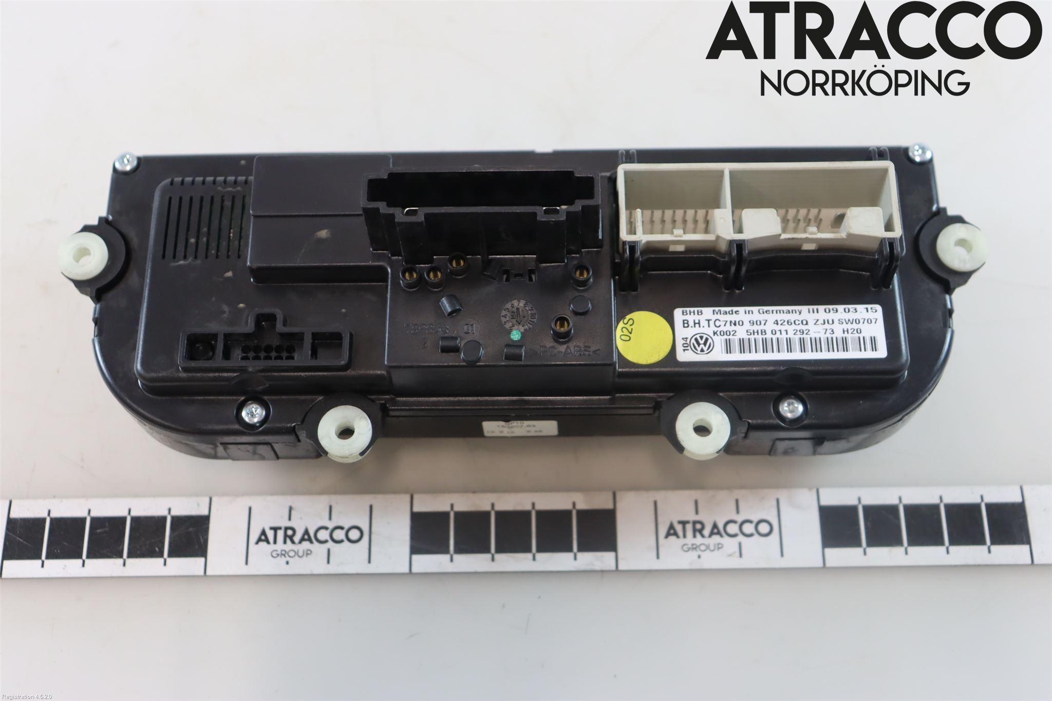 Volkswagen VW CADDY 11-15 Varmeapparat Panel(Regulering)