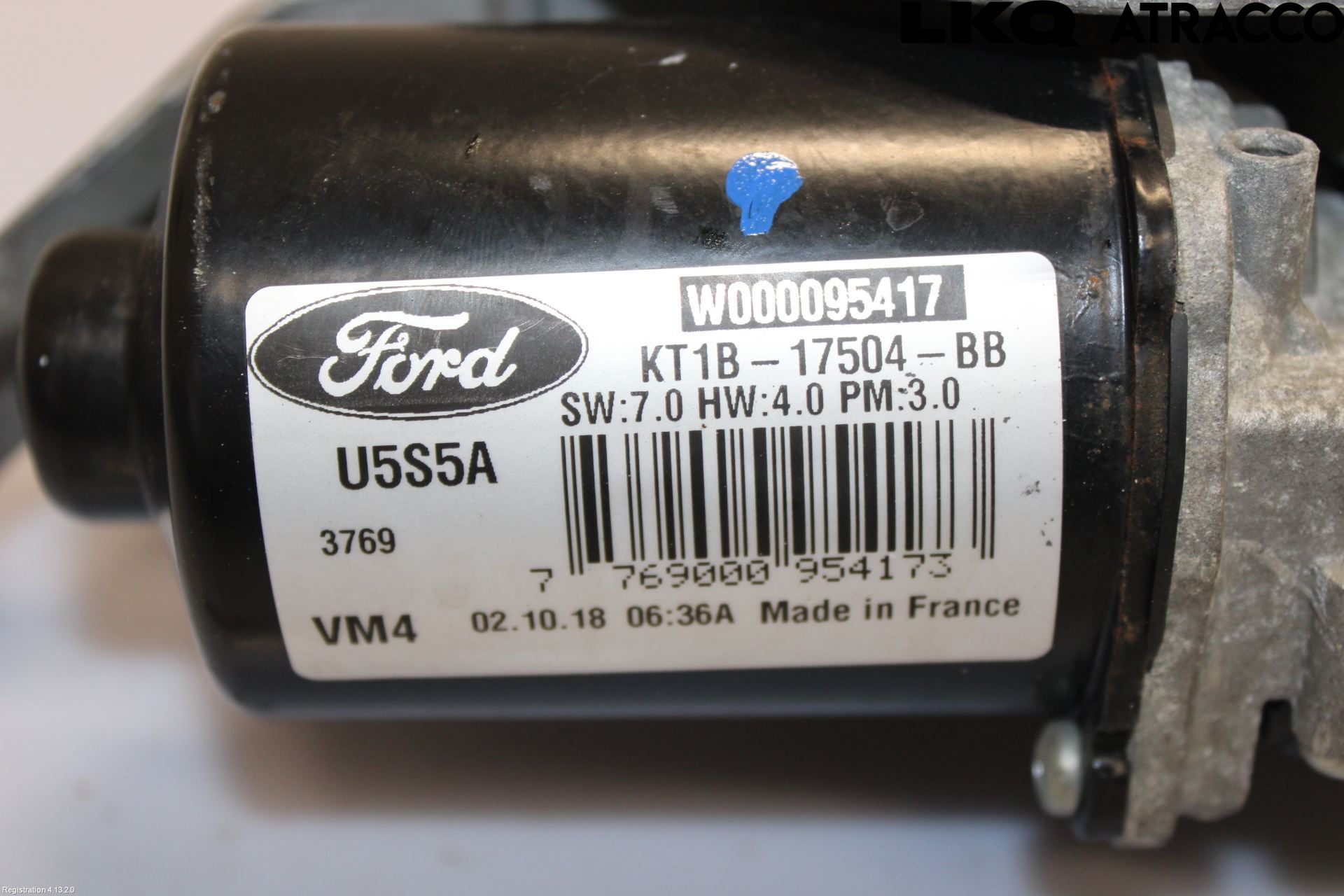 Ford TRANSIT/TOURNEO CONNECT 13-22 Viskermotor Frontrute