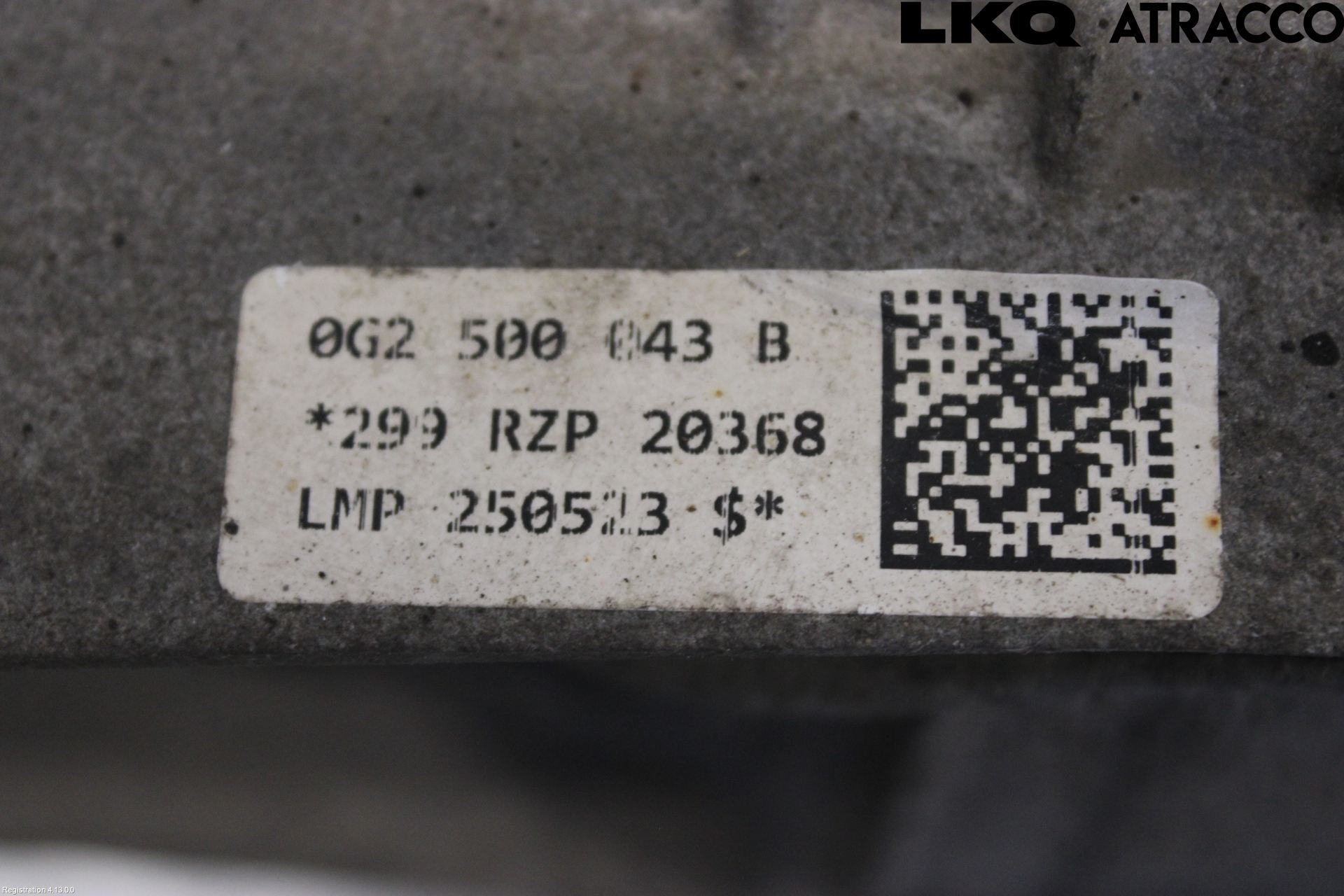 Volkswagen VW TOUAREG CR 18- Bakaksel Kardang Bak -Diff