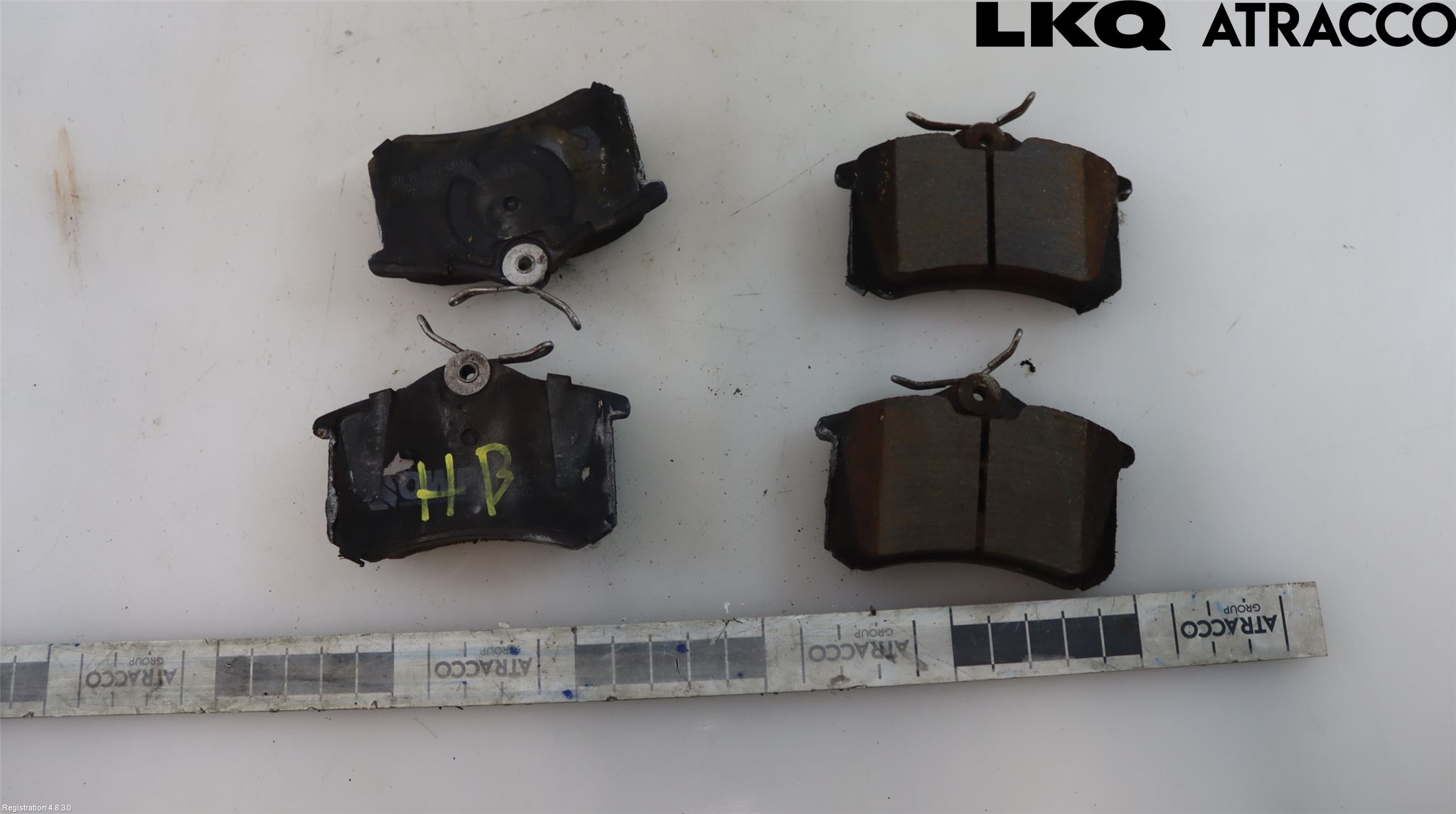 Volkswagen VW PASSAT 01-05 Bremsebelegg Bak