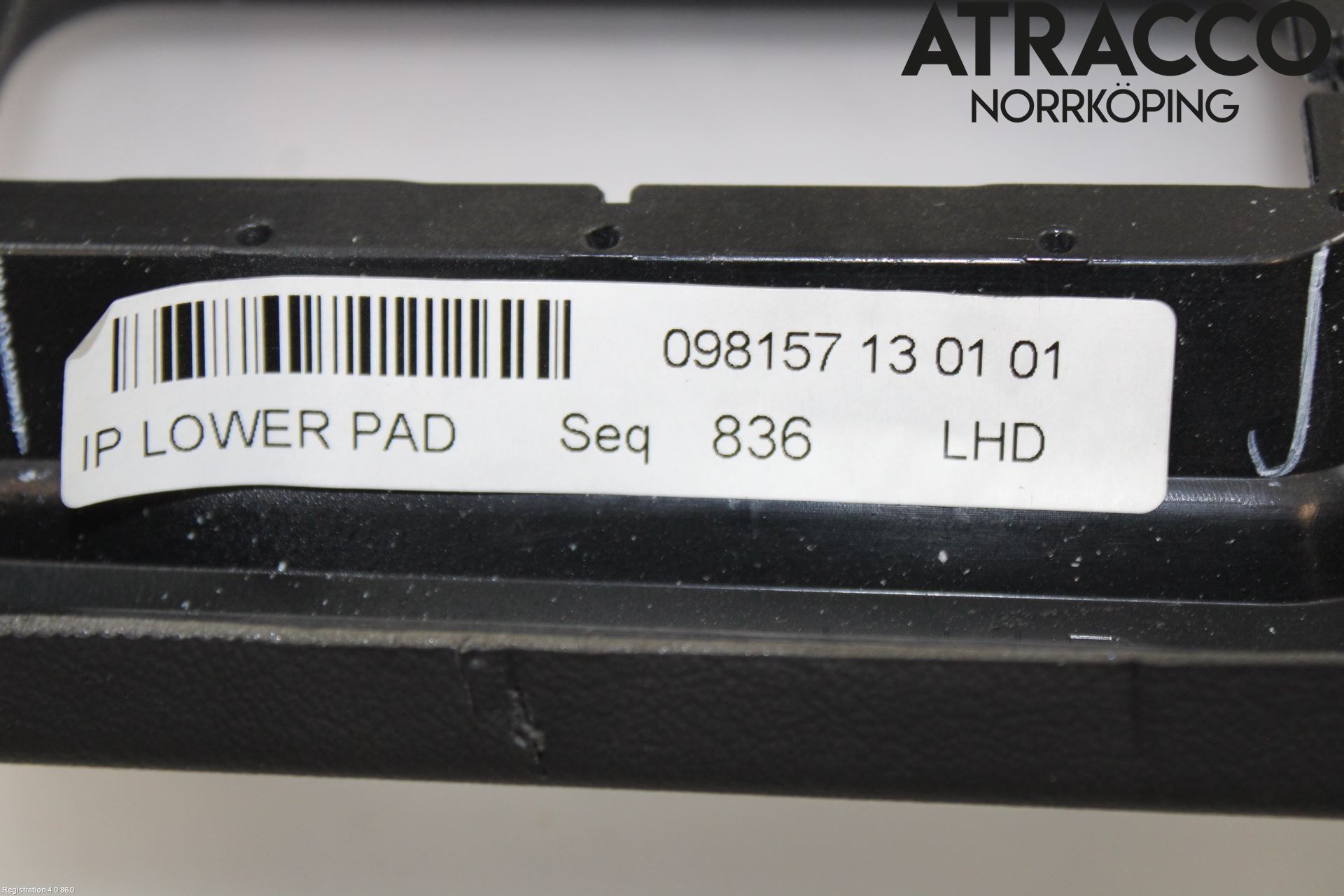 Jaguar XF 08-15 Dashbord Støtpute