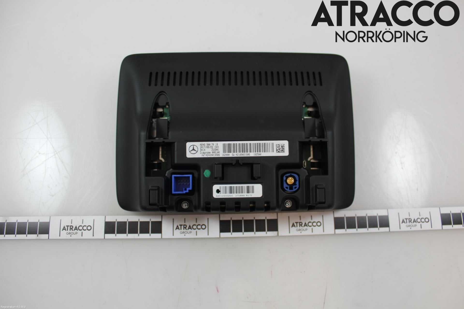 Mercedes-Benz MB B-KLASS (W246/W242) 12-19 Instr Skjerm Dvd-Gps-Ac-Tlf