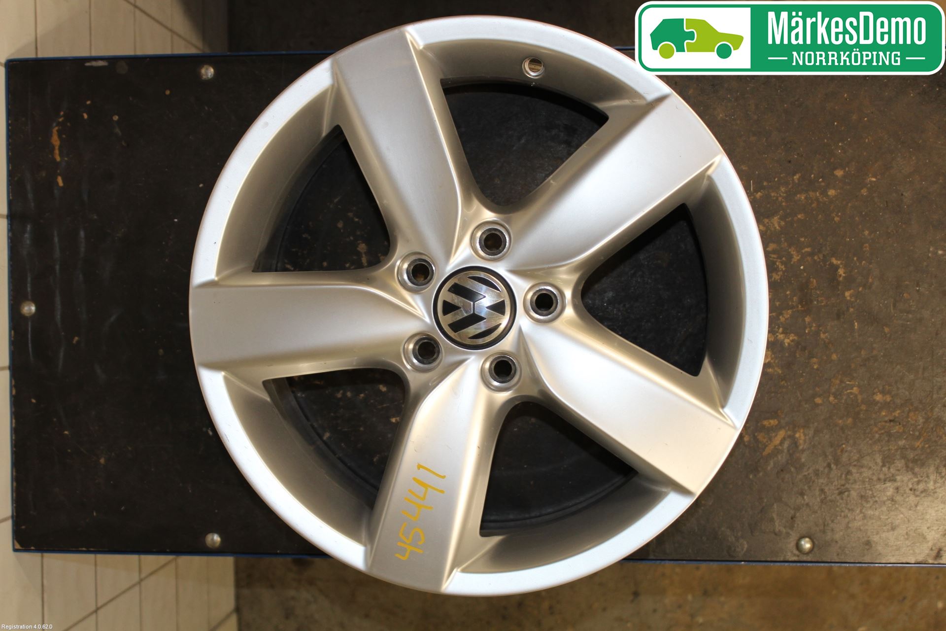 Volkswagen VW GOLF PLUS/CROSS GOLF 04-14 Felg Aluminium Sett 4Stk