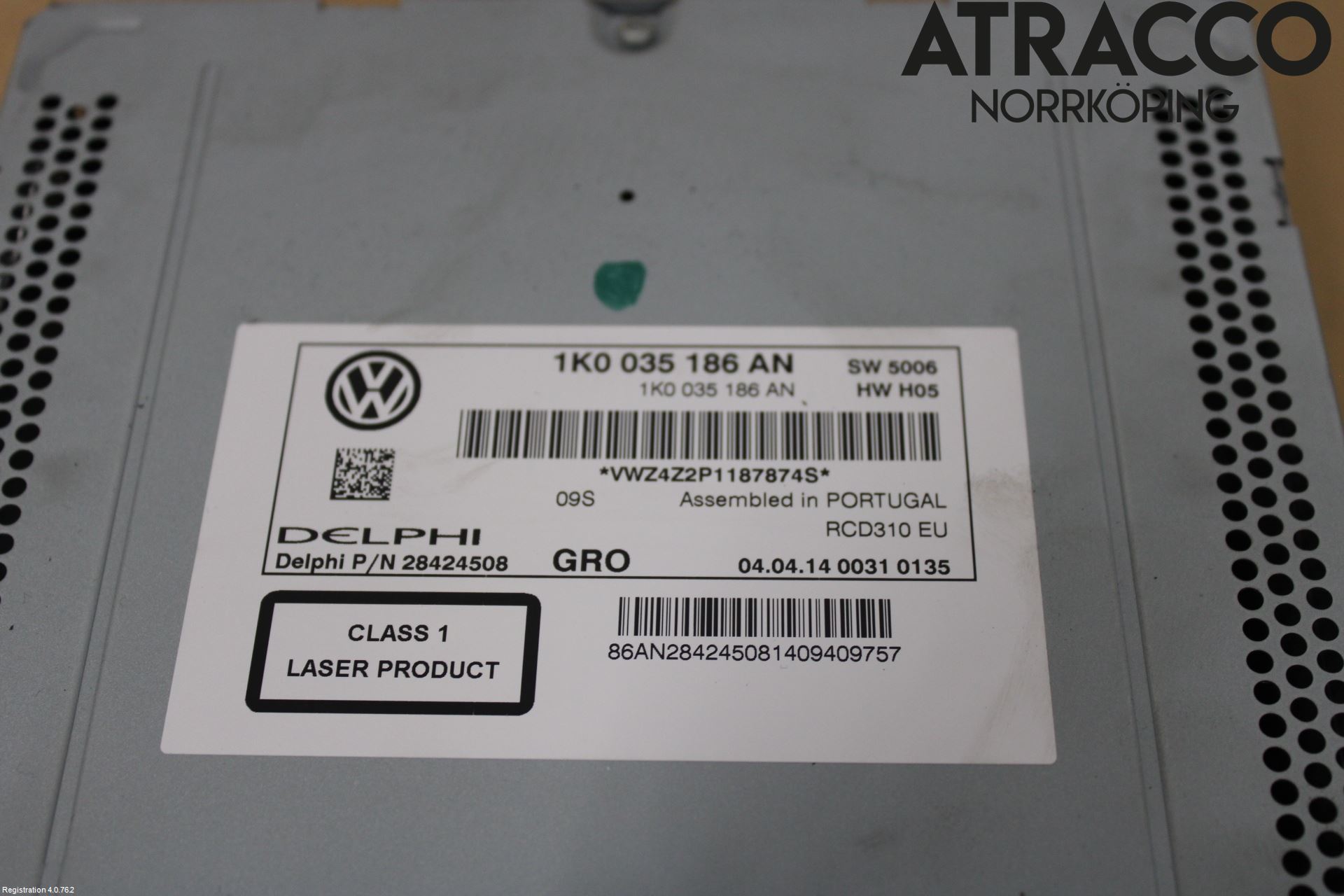 Volkswagen VW PASSAT 11-14 Stereo Radio Med Cd