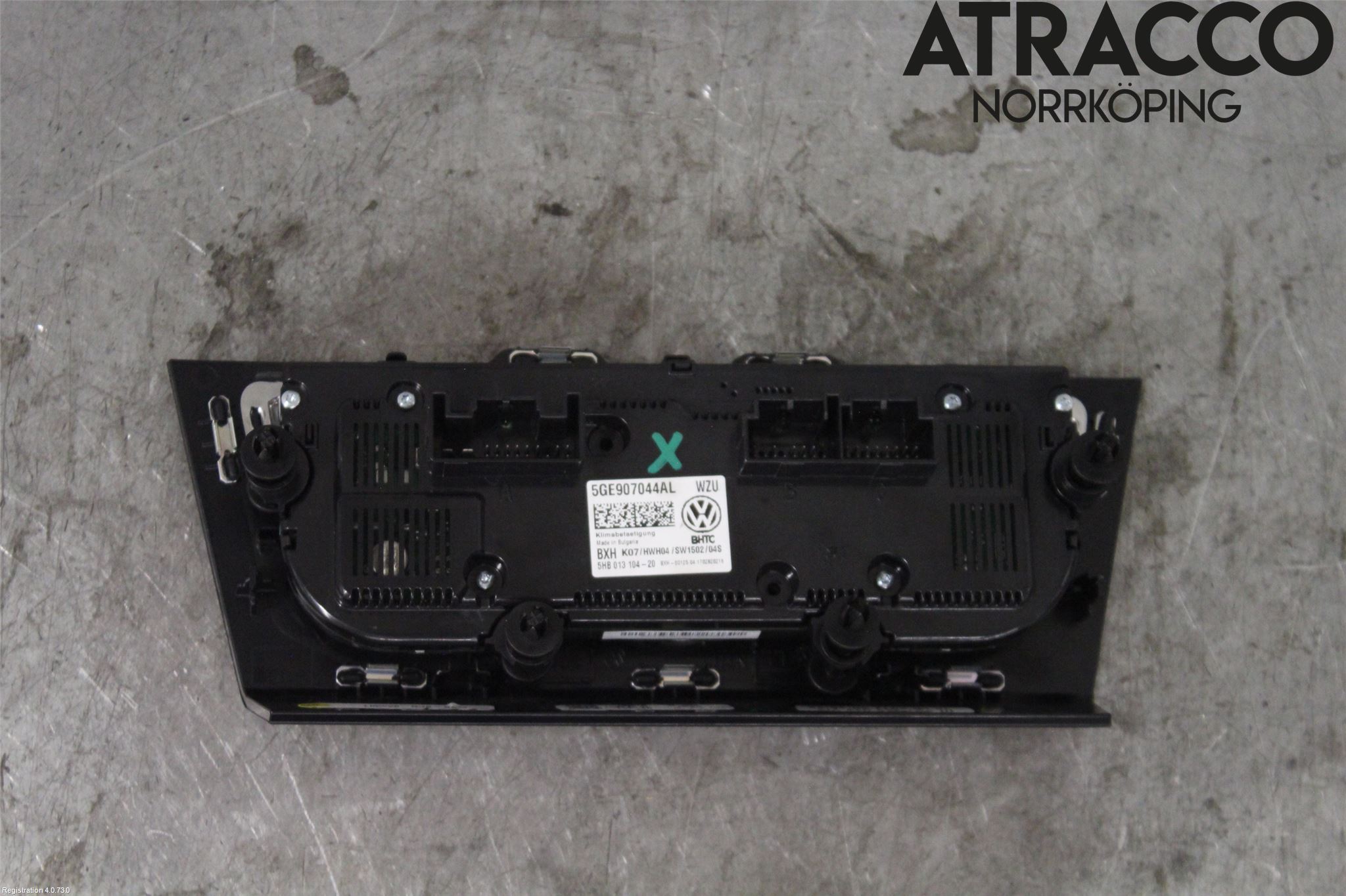 Volkswagen VW PASSAT 15-19 Varmeapparat Panel(Regulering)