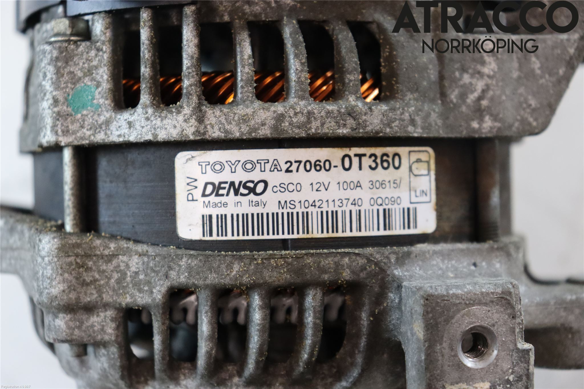 Toyota AVENSIS 16-18 Dynamo