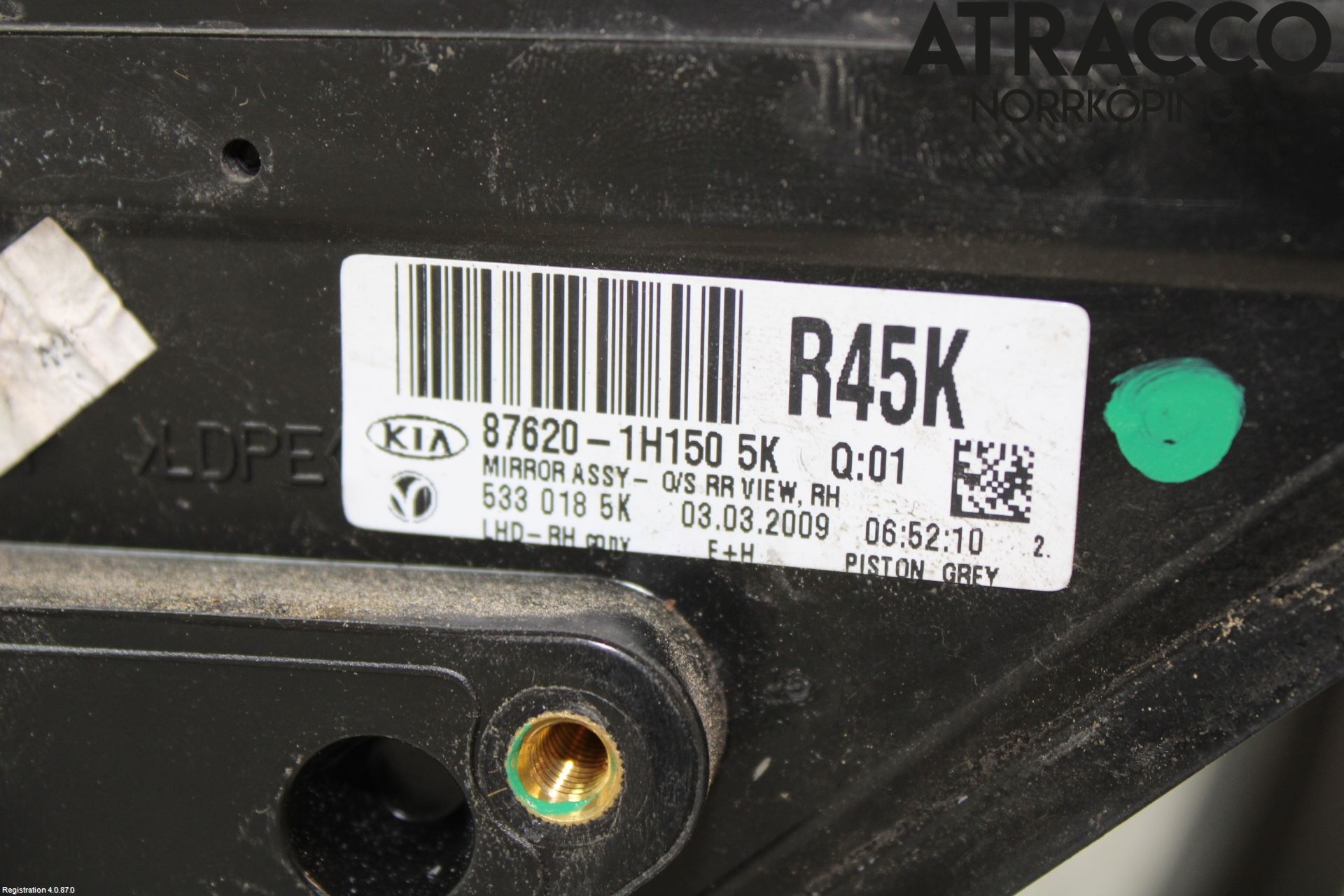 Kia CEED 06-12 Speil H M-El Justering