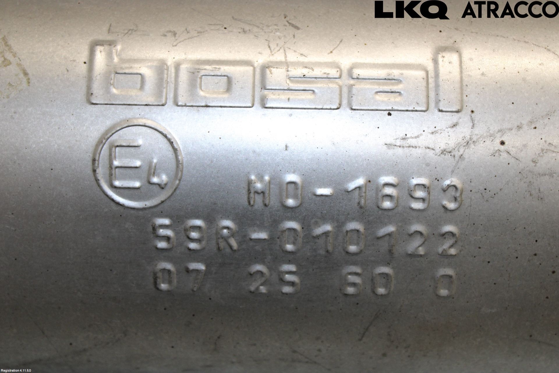 Hyundai i20 PB 09-14 Eksos Bakre Potte