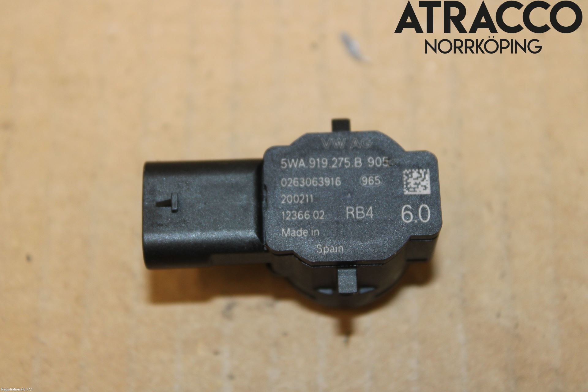Volkswagen VW GOLF / E-GOLF VIII 20- Sensor Ryggesensor