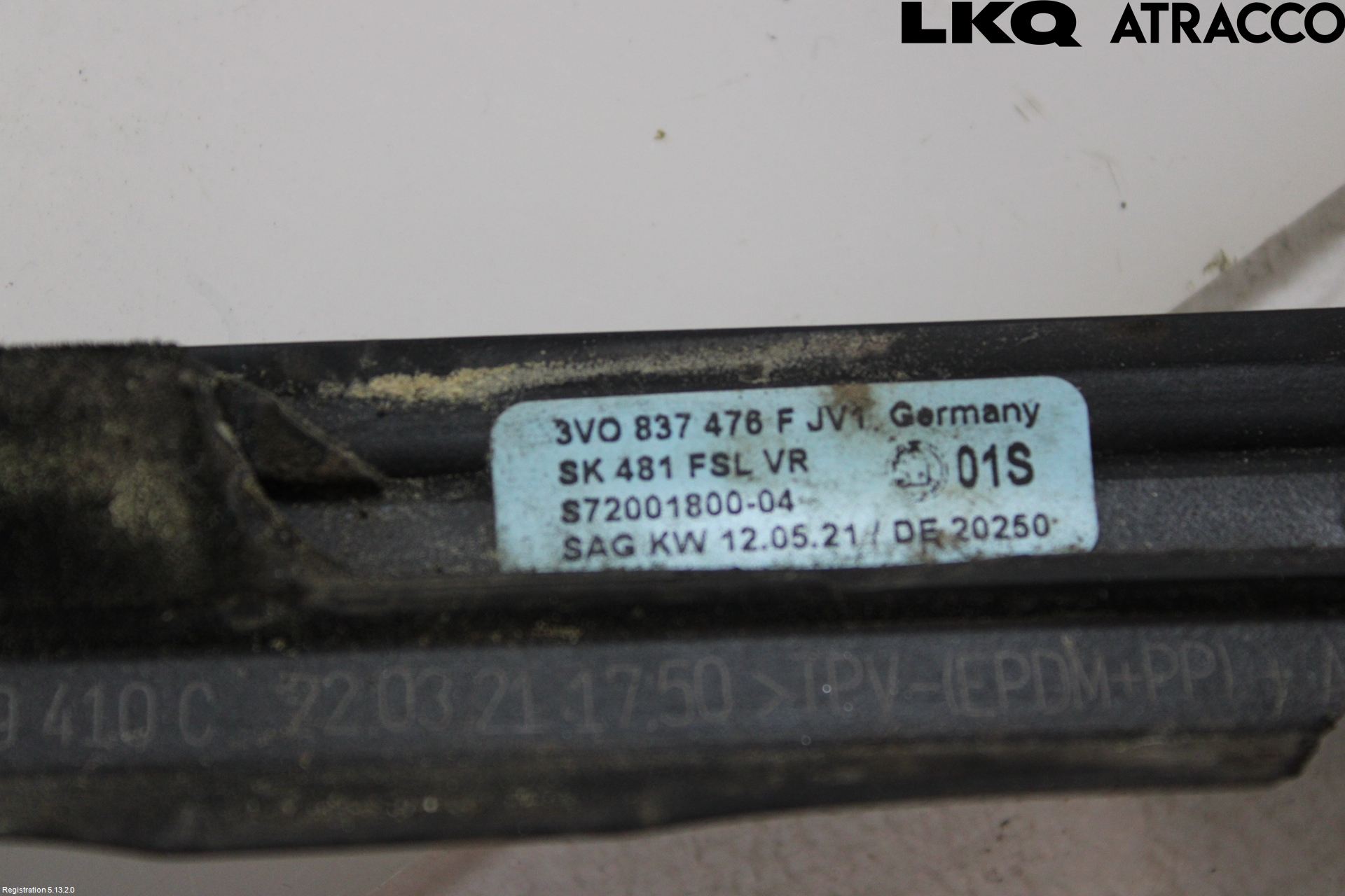 Skoda SUPERB 16-24 Dør Dekorlist Hf