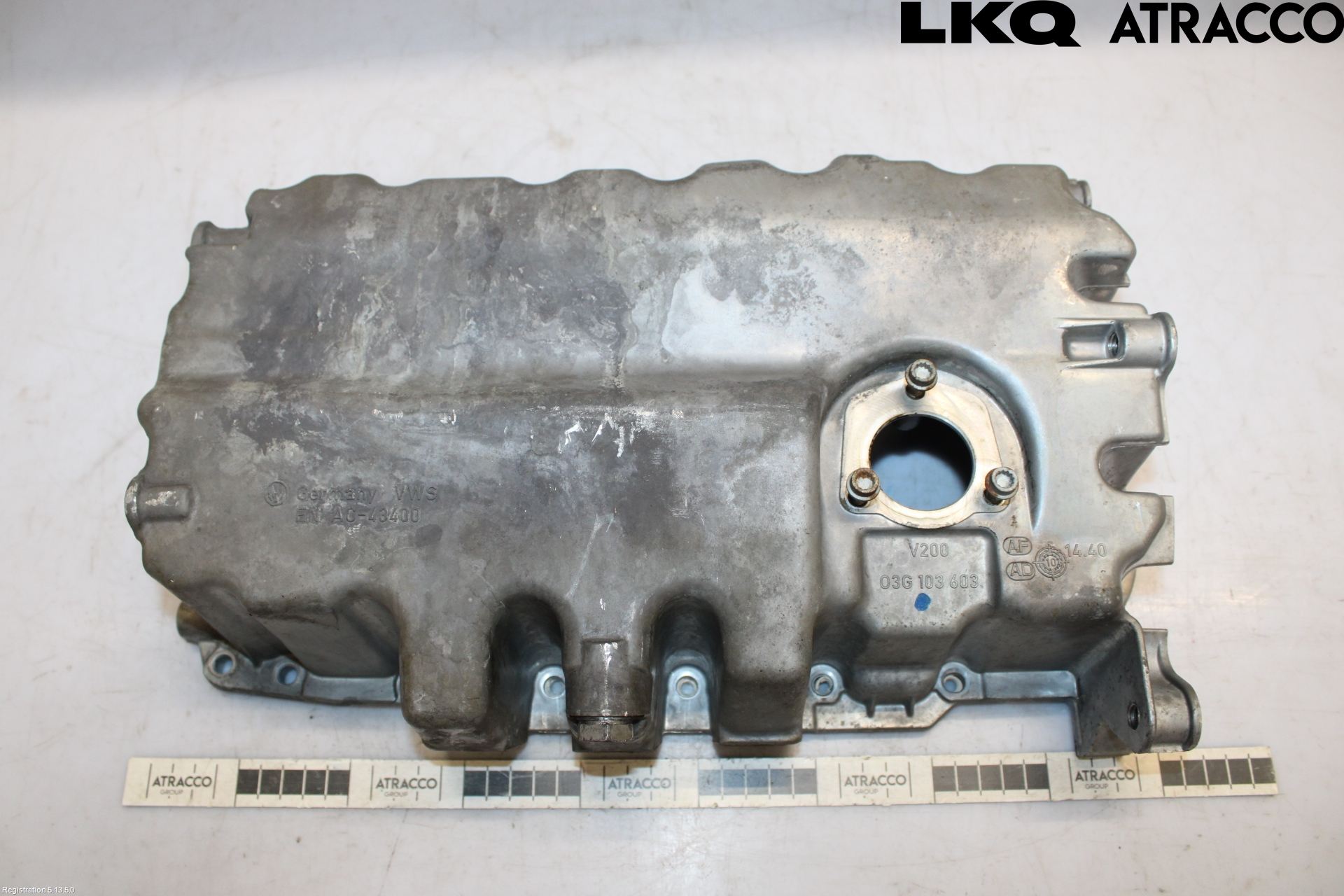 Volkswagen VW GOLF VI 09-13 Bunnpanne