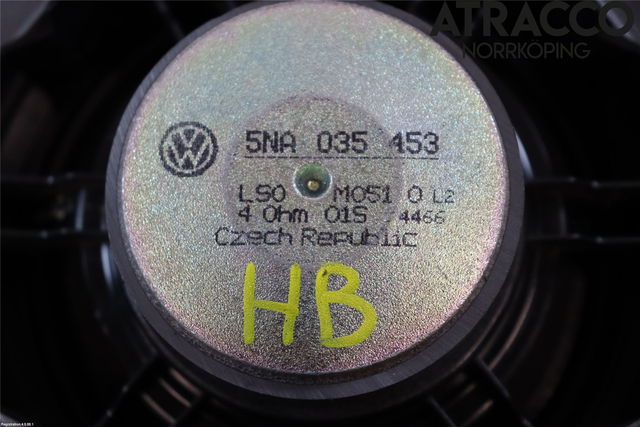 Volkswagen VW TIGUAN 16-24 Innr Høyttaler