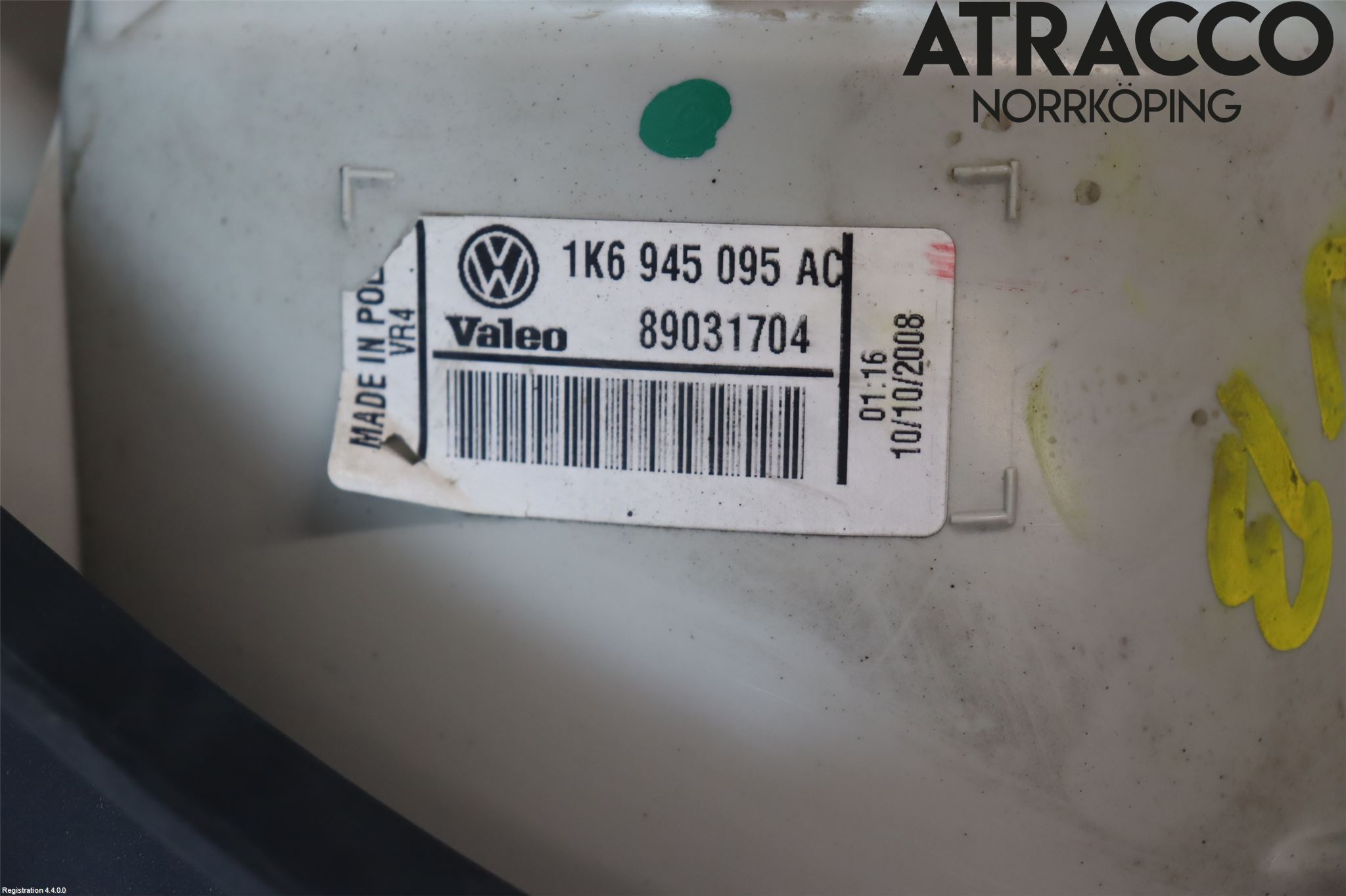 Volkswagen VW GOLF V 04-09 Baklykt Venstre