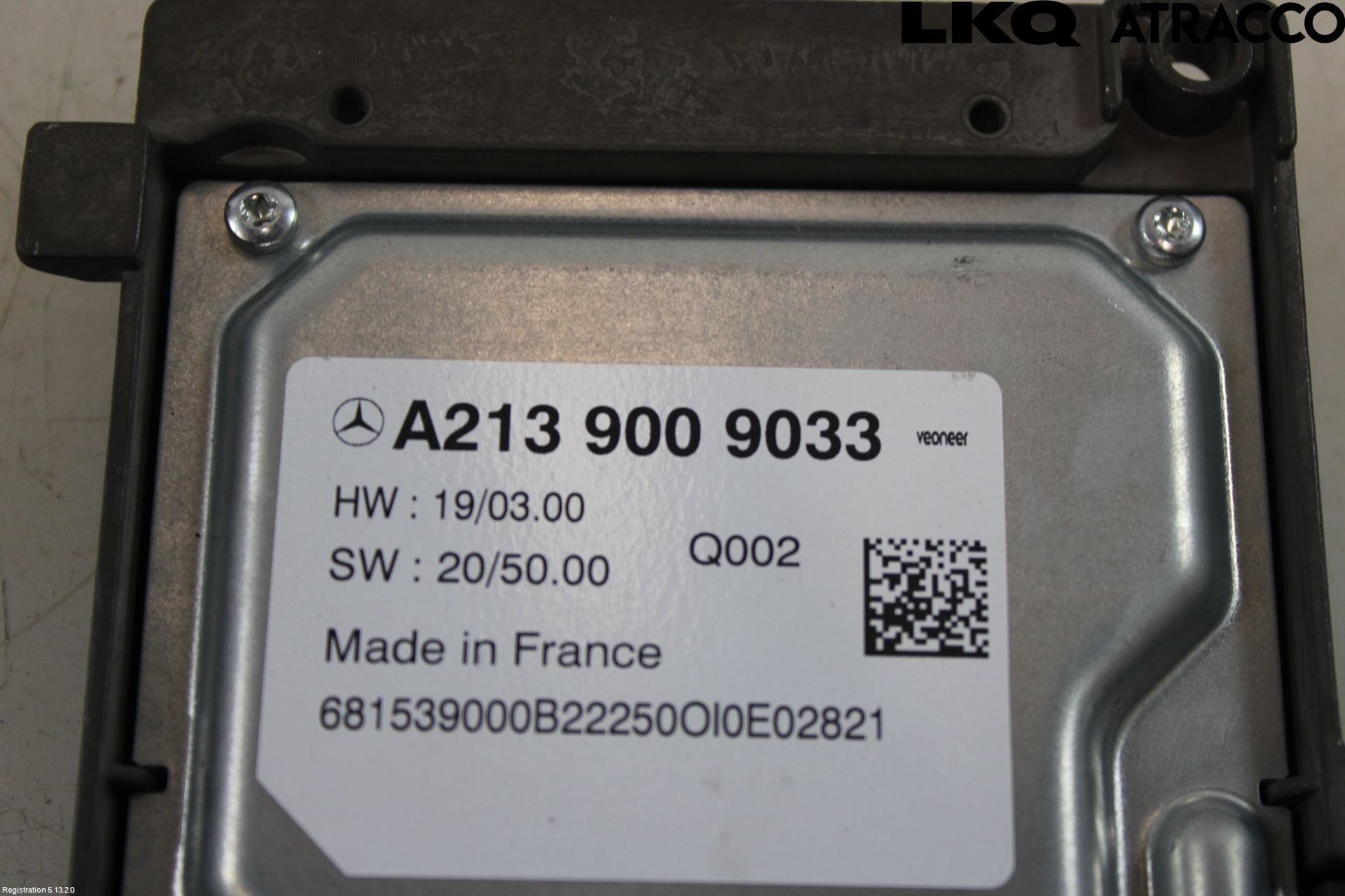 Mercedes-Benz MB EQA (H243) 21- Styreenhet Øvrig