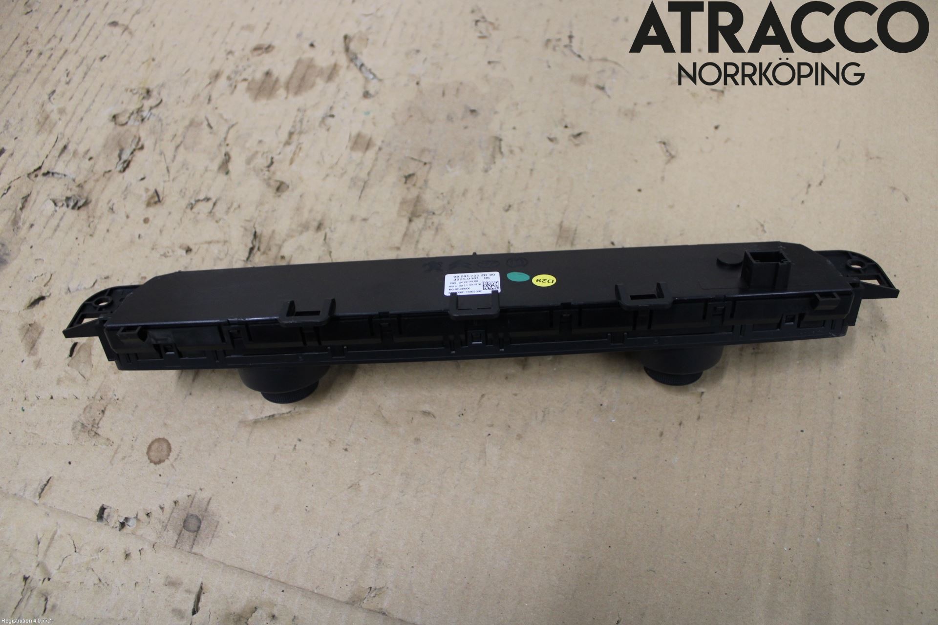 Toyota PROACE II 16- Varmeapparat Panel(Regulering)