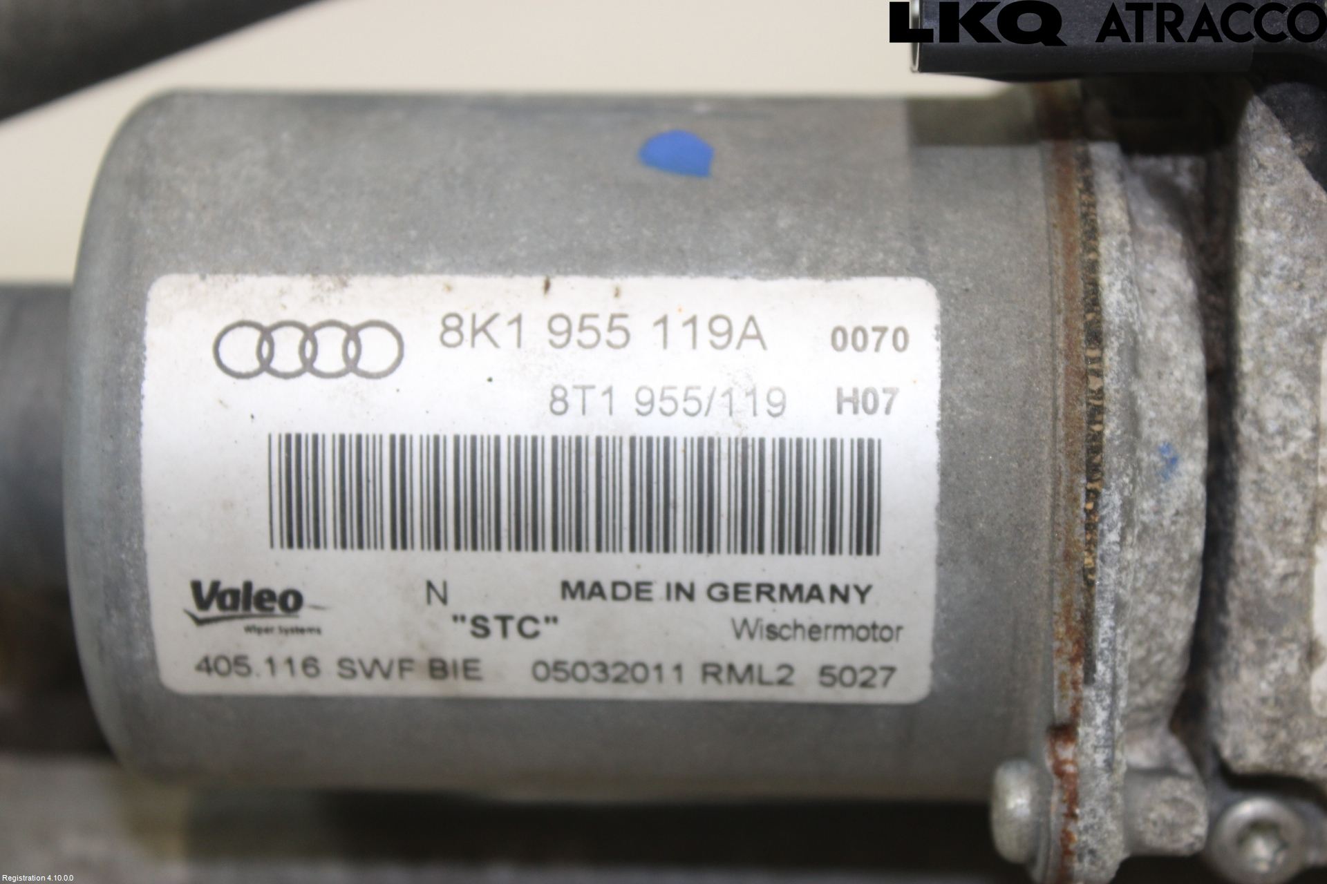 Audi A4/S4 08-11 Viskeroverføring Frontrute