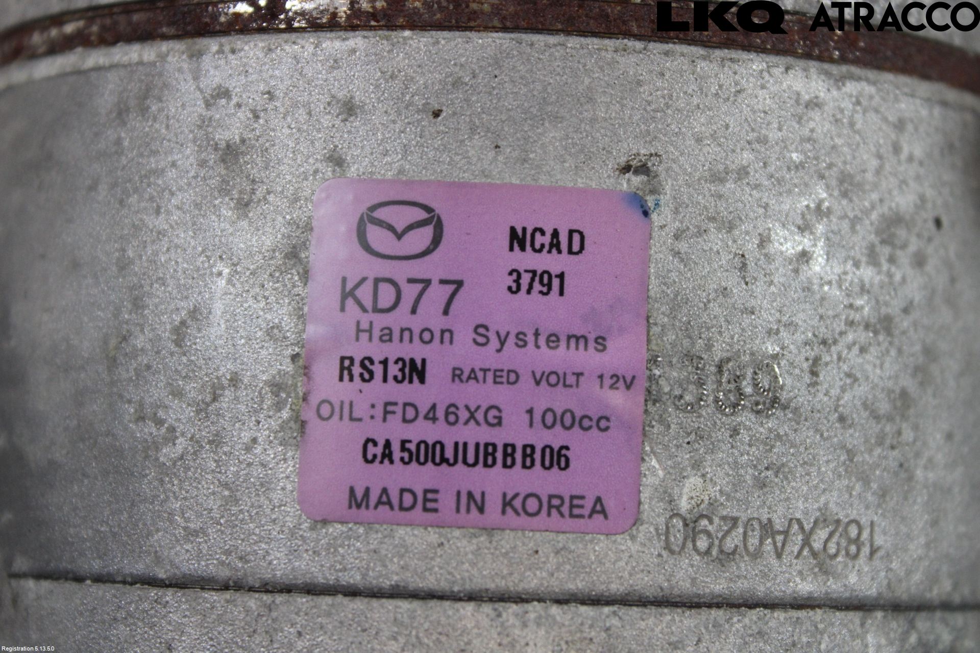 Mazda CX-5 17- Varme Ac Kompressor