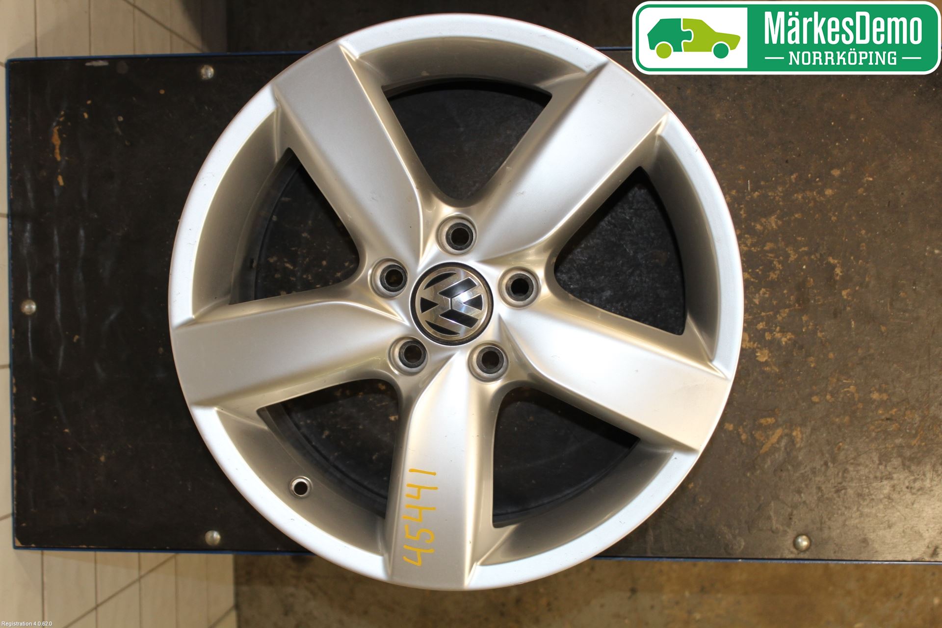Volkswagen VW GOLF PLUS/CROSS GOLF 04-14 Felg Aluminium Sett 4Stk