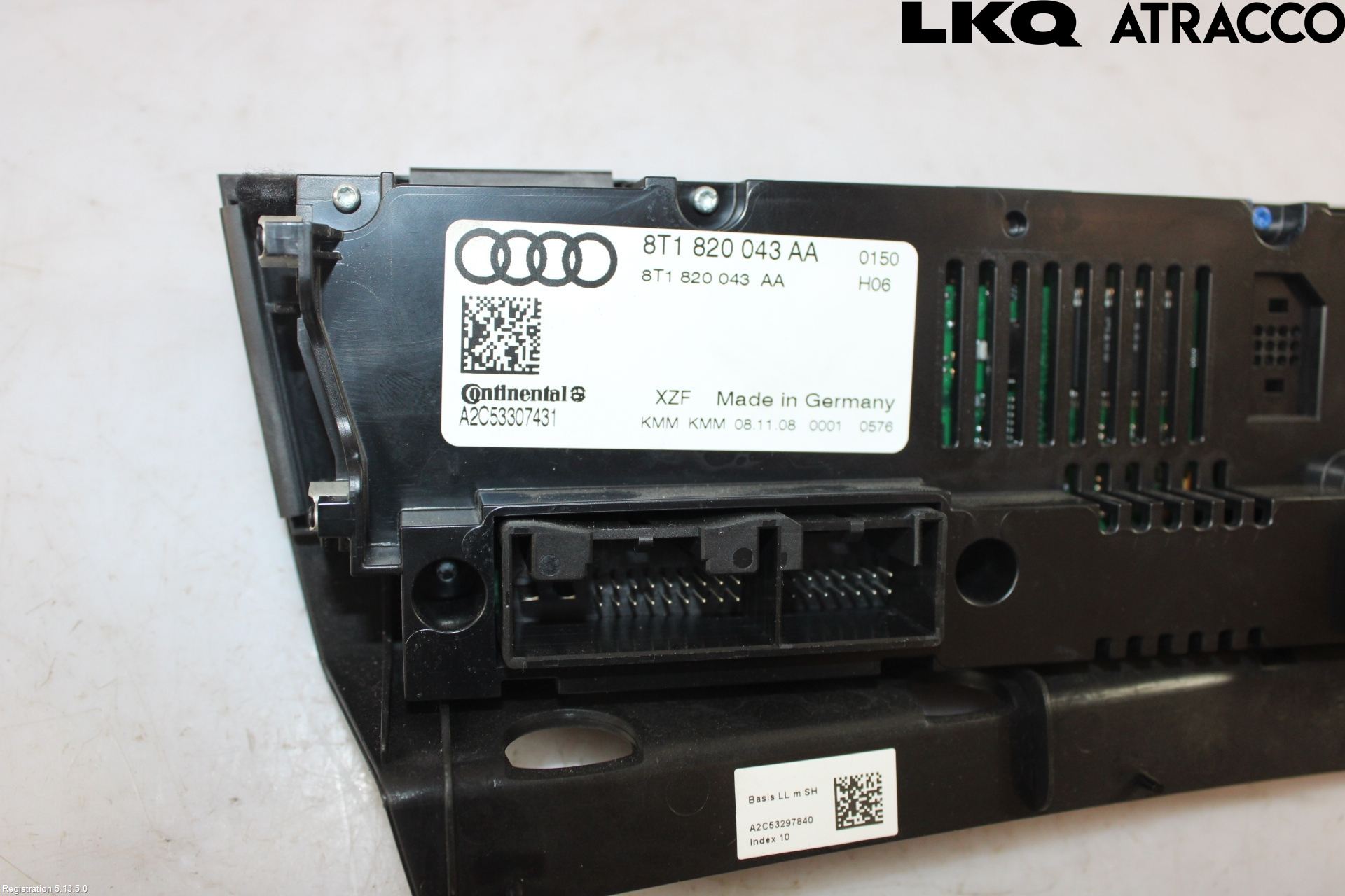 Audi A4/S4 08-11 Varmeapparat Panel(Regulering)