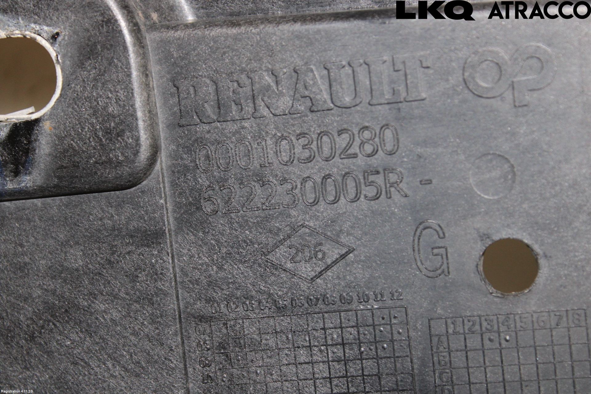 Renault MEGANE III 09-15 Frontlykt Holder-Feste