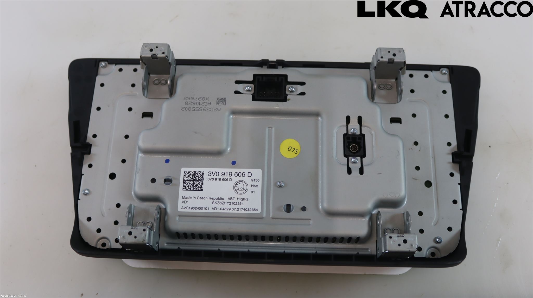 Skoda SUPERB 16-24 Multifunktionsdisplay