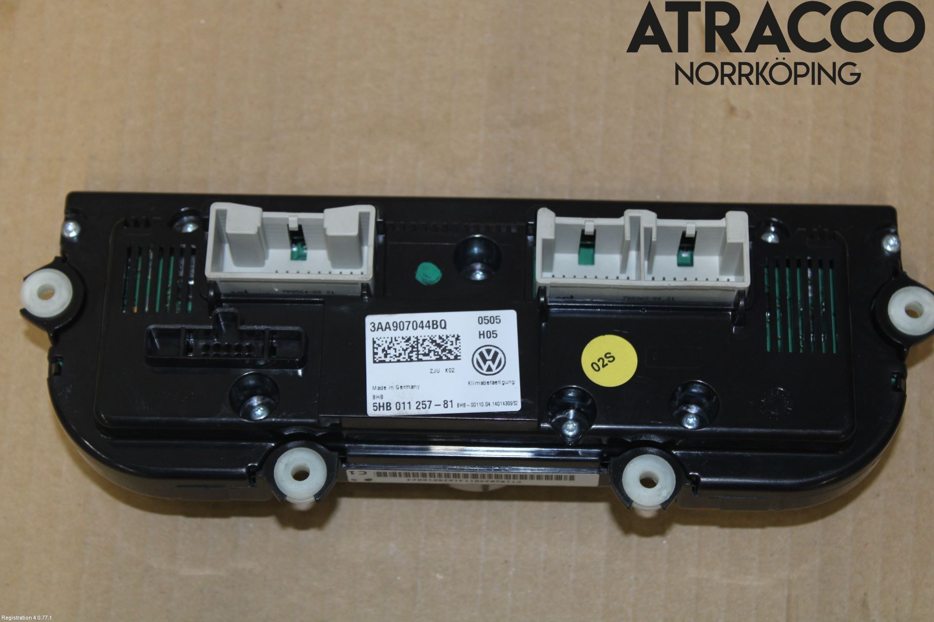 Volkswagen VW PASSAT 11-14 Varmeapparat Panel(Regulering)