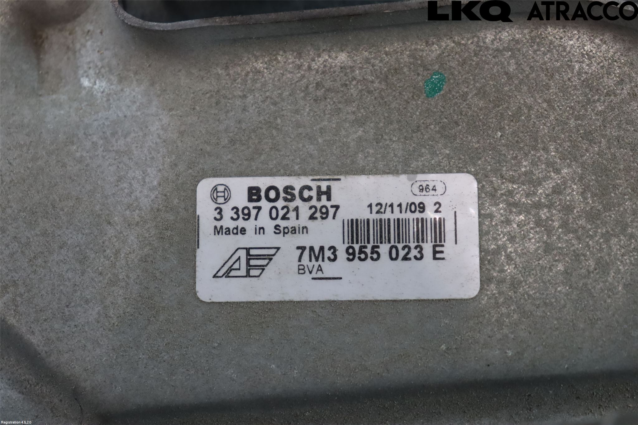 Seat ALHAMBRA 01-10 Viskeroverføring Frontrute
