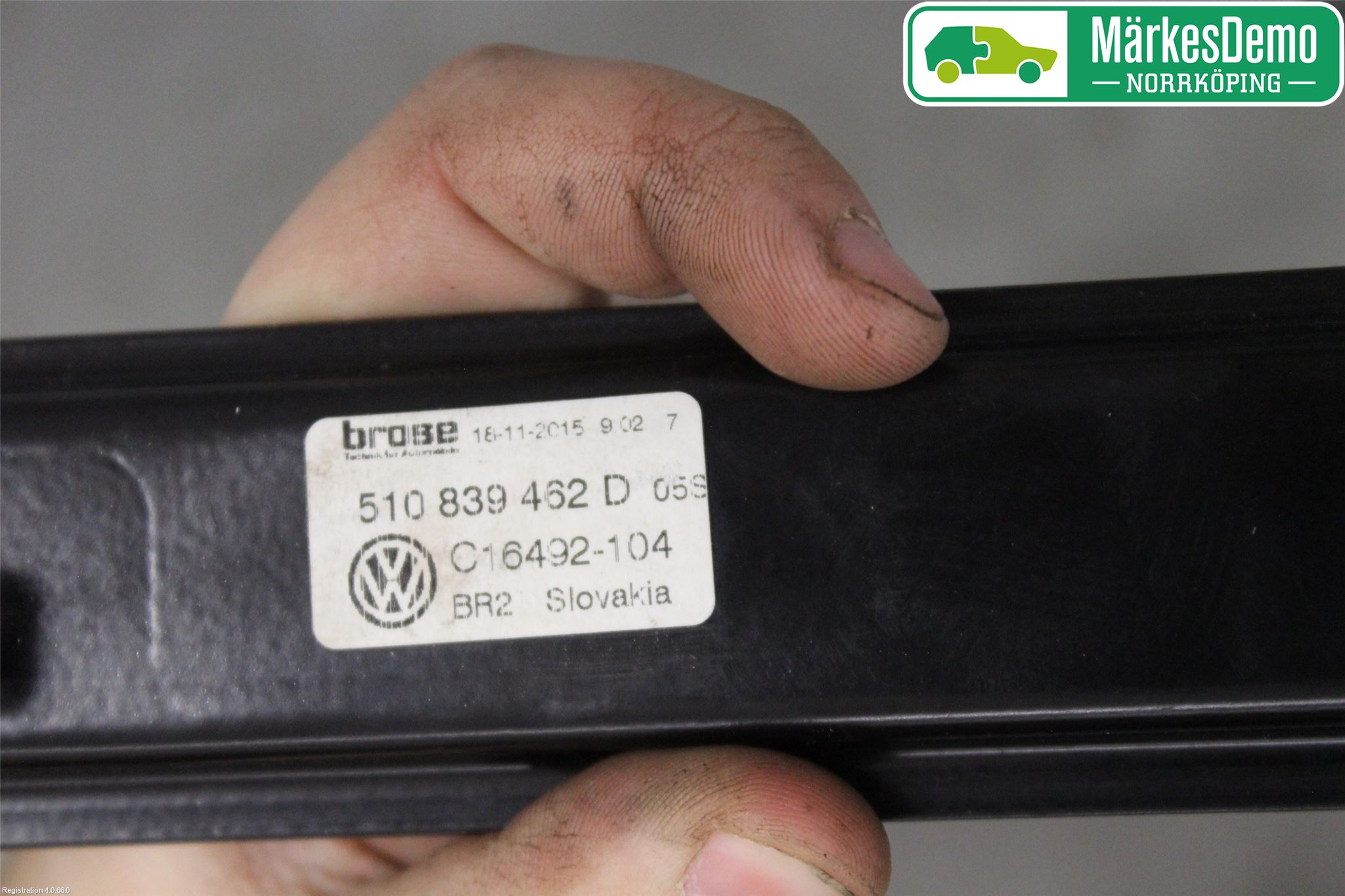 Volkswagen VW GOLF SPORTSVAN 15-20 Vindusheis El Komp