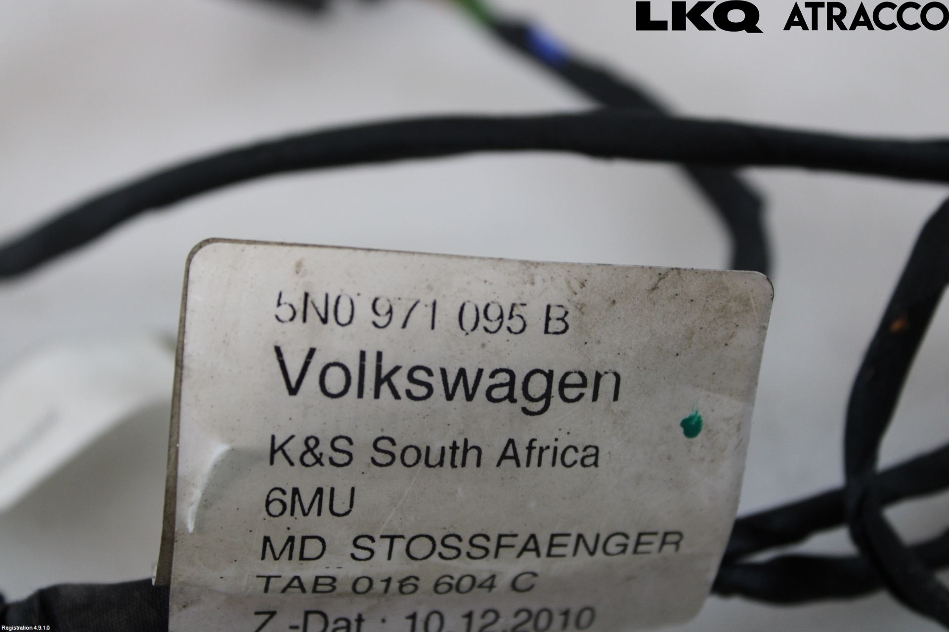Volkswagen VW TIGUAN 07-16 Ledningsnett