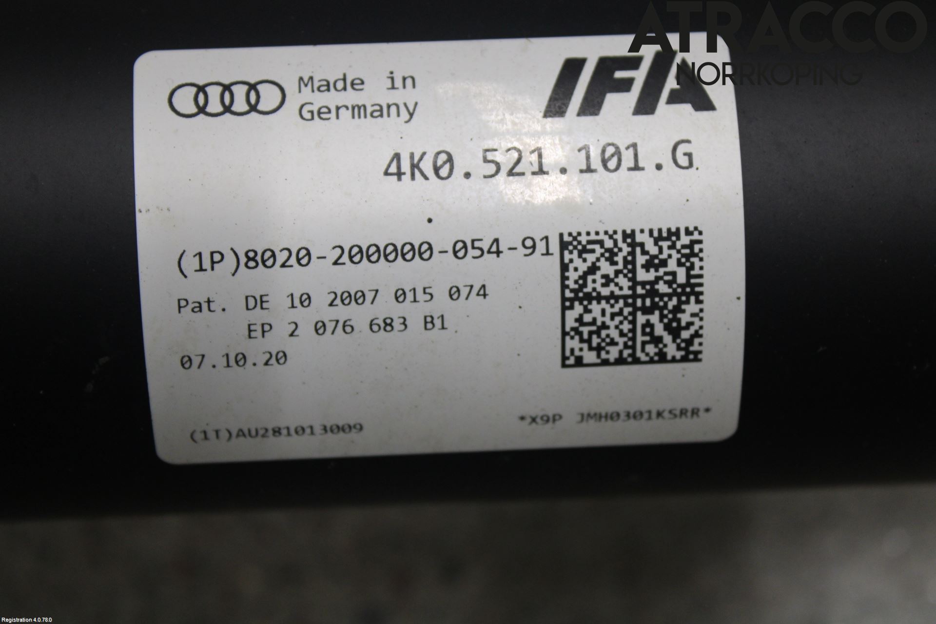 Audi A6 F2/C8 19- Mellomaksel Kompl
