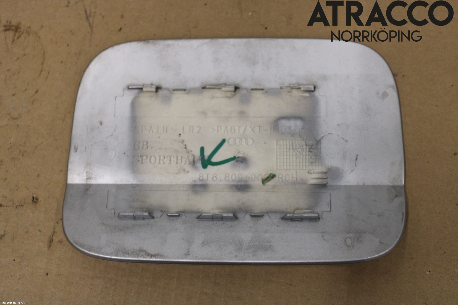 Audi A5 07-16 Drivstoff Tankluke